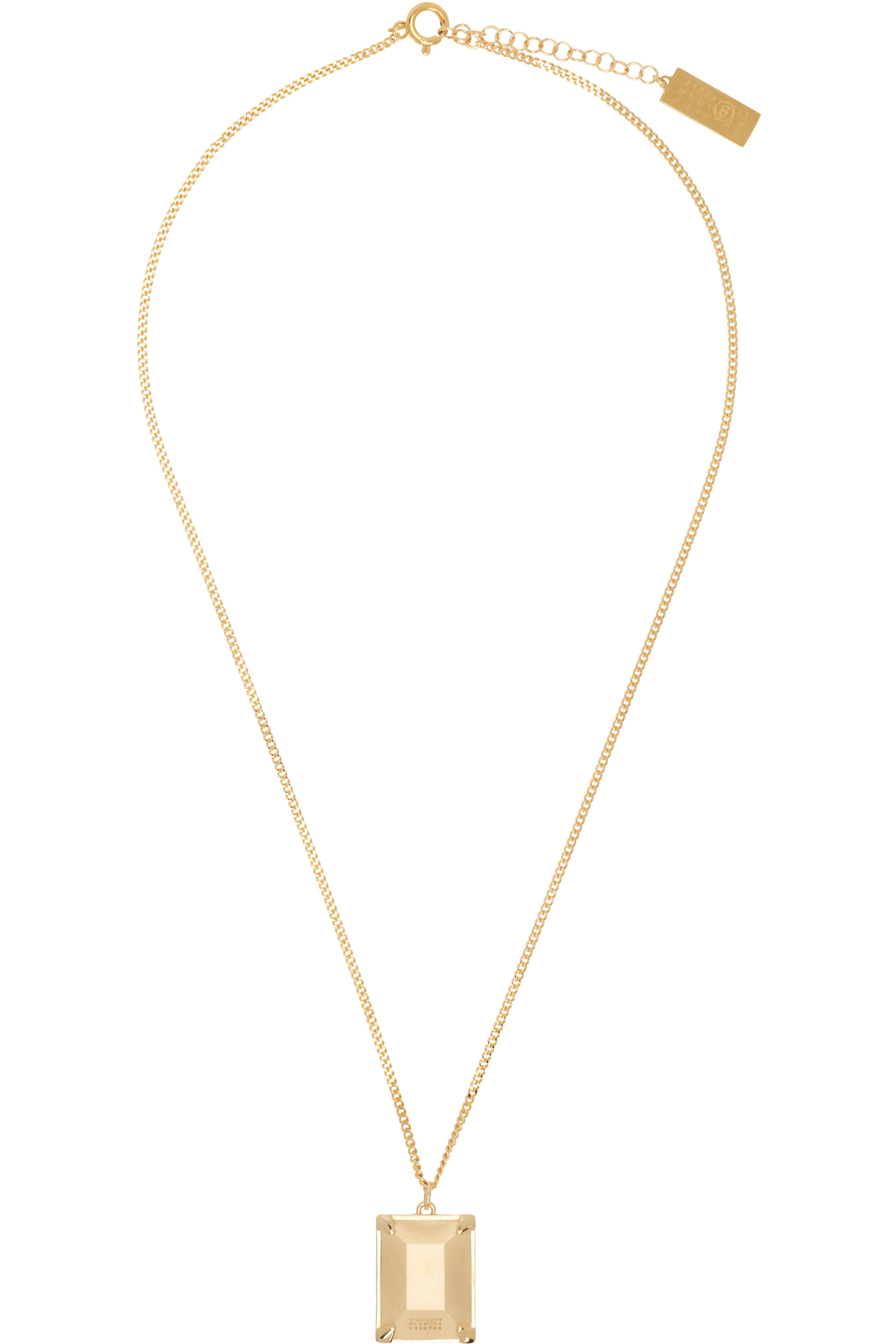 MM6 Maison Margiela - Unexisting Stone Necklace