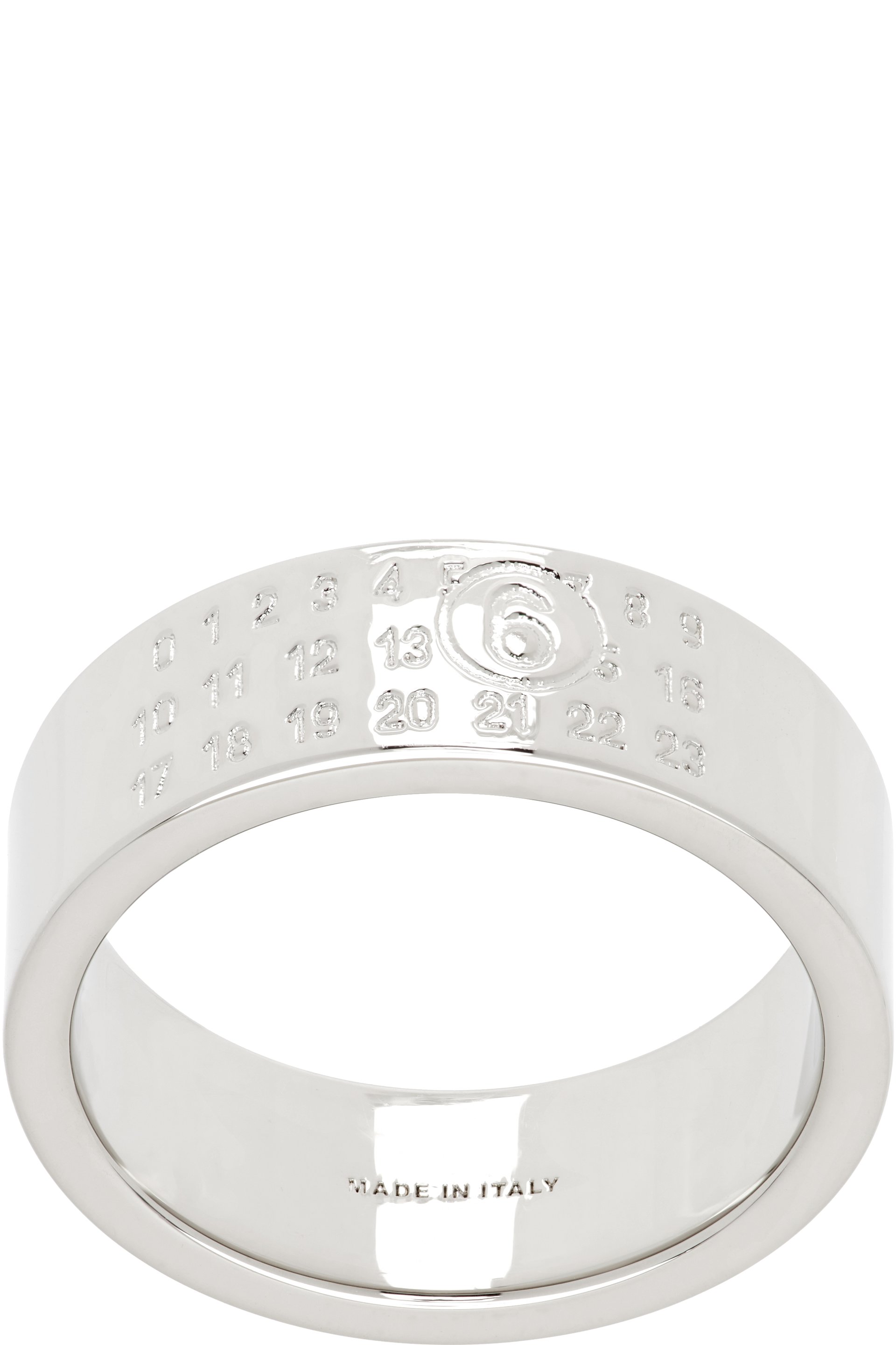 MM6 Maison Margiela - Numeric Minimal Signature リング