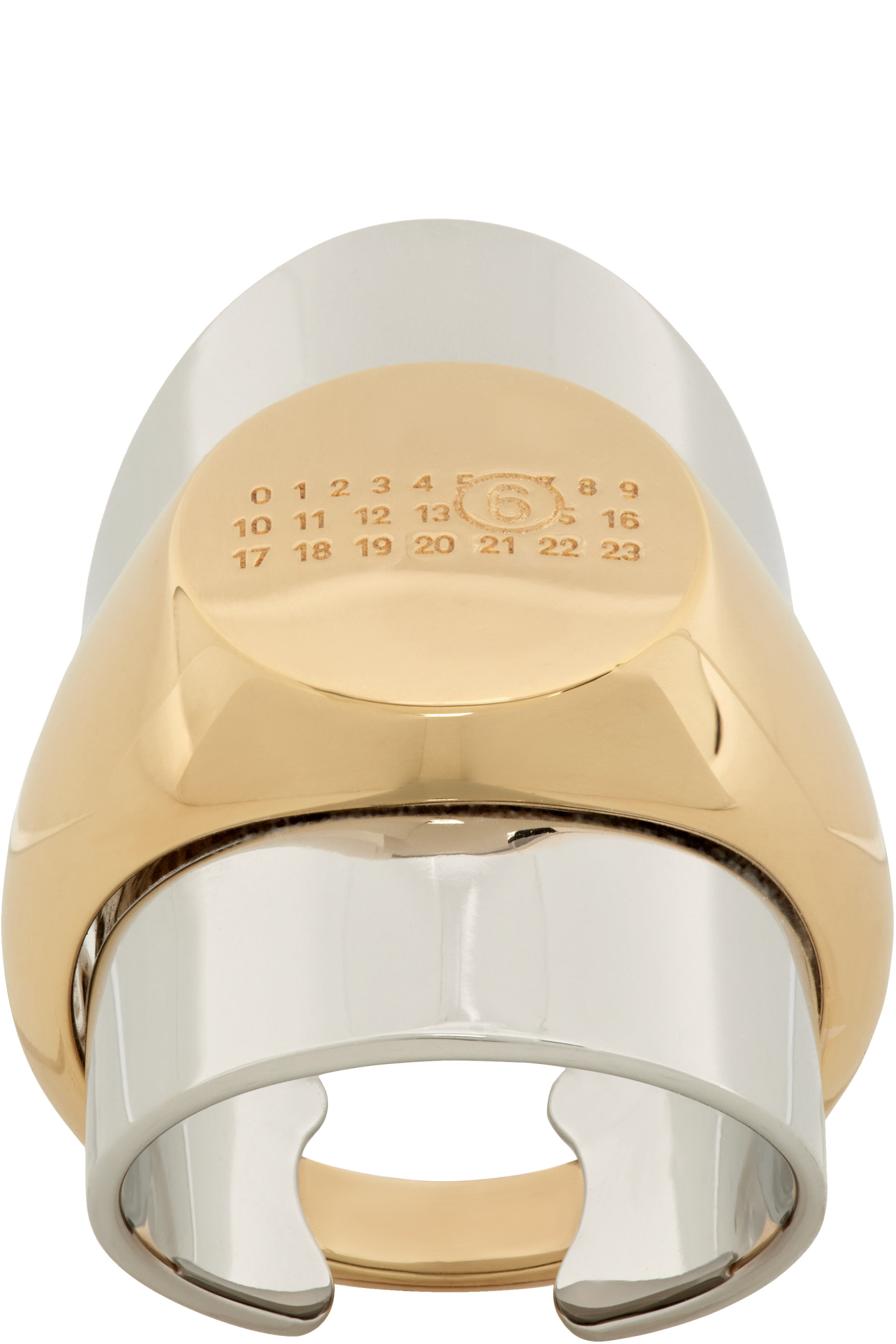 MM6 Maison Margiela - Vitrine Signet Ring