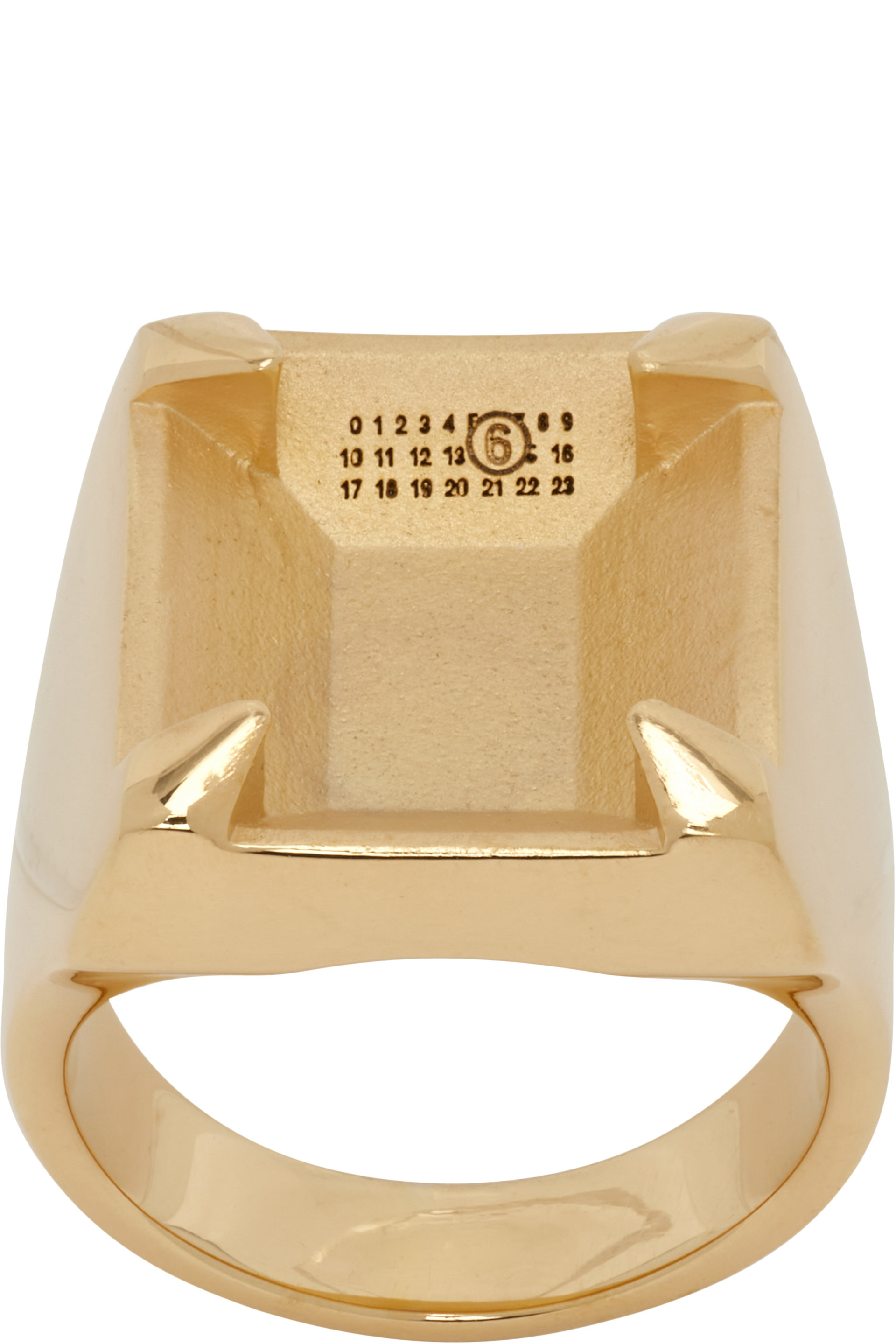 MM6 Maison Margiela - Unexisting Stone Ring