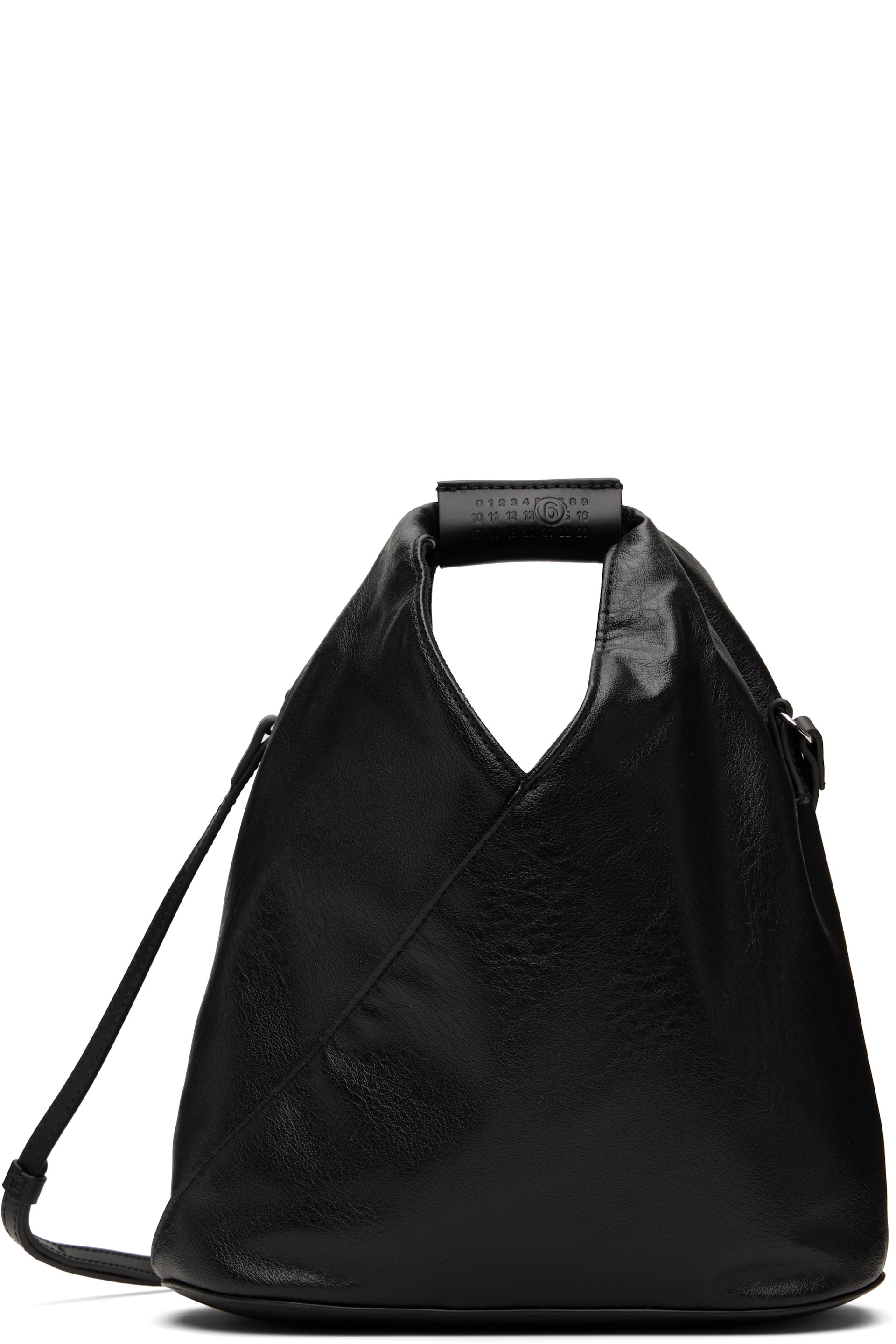 MM6 Maison Margiela - Black Triangle Crossbody Bag