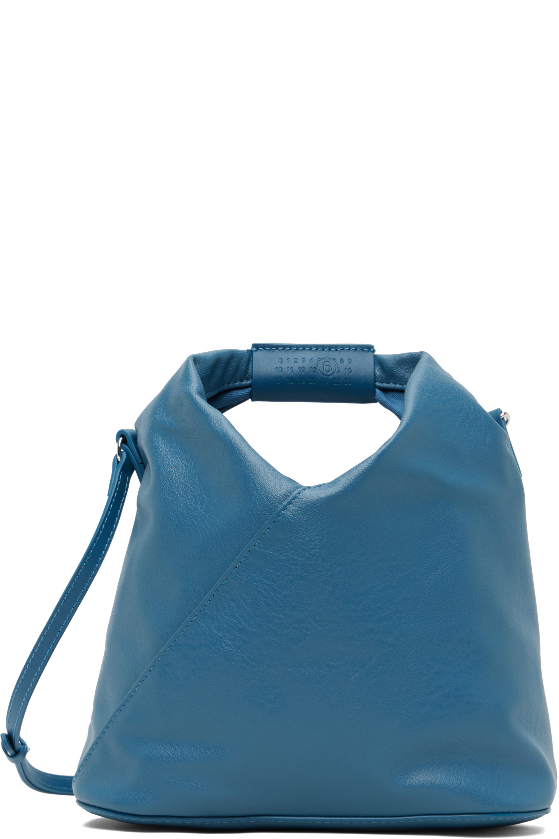 MM6 Maison Margiela - Blue Triangle Classic Crossbody Bag