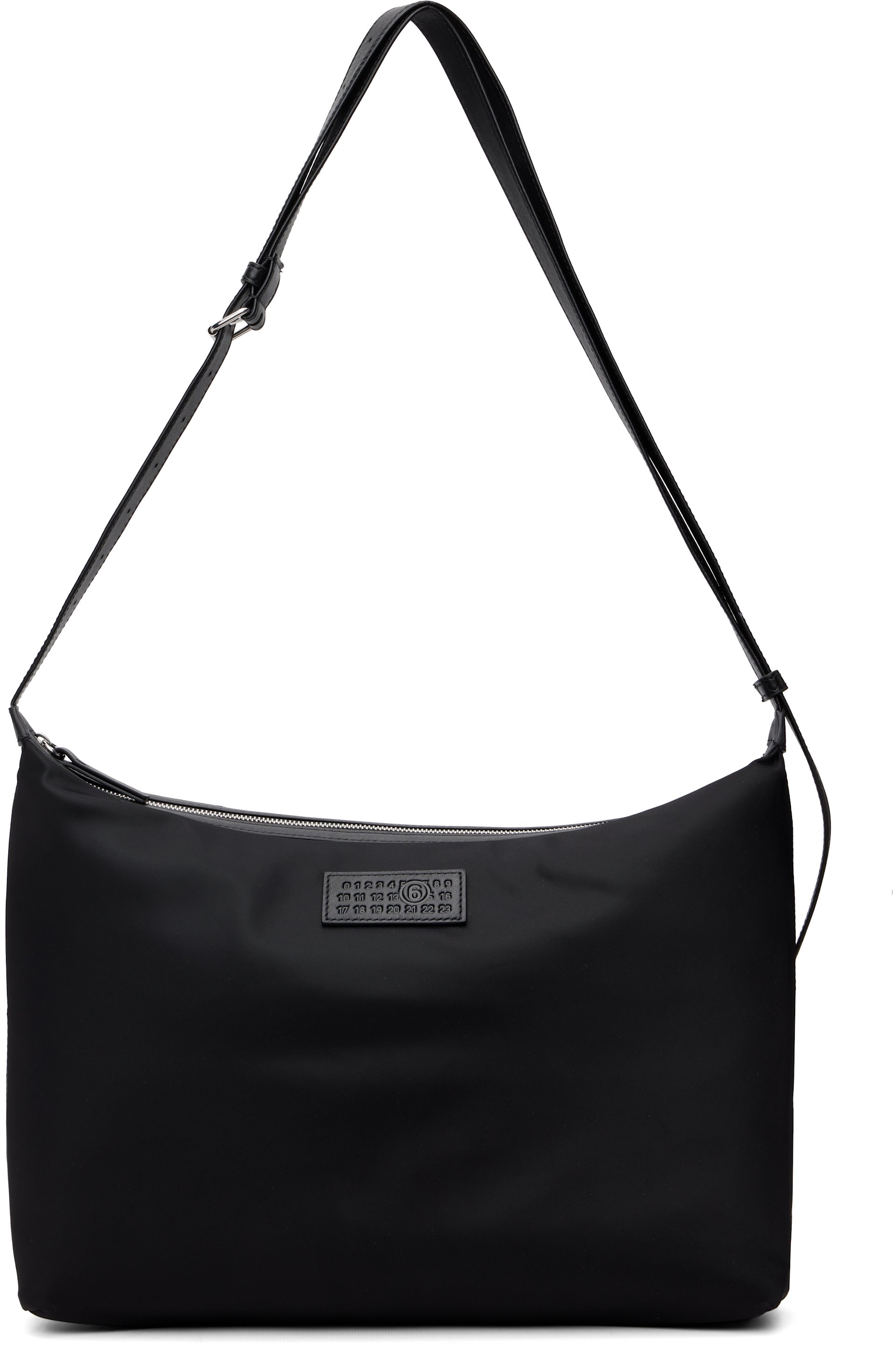 MM6 Maison Margiela - Black Numeric Crossbody Bag