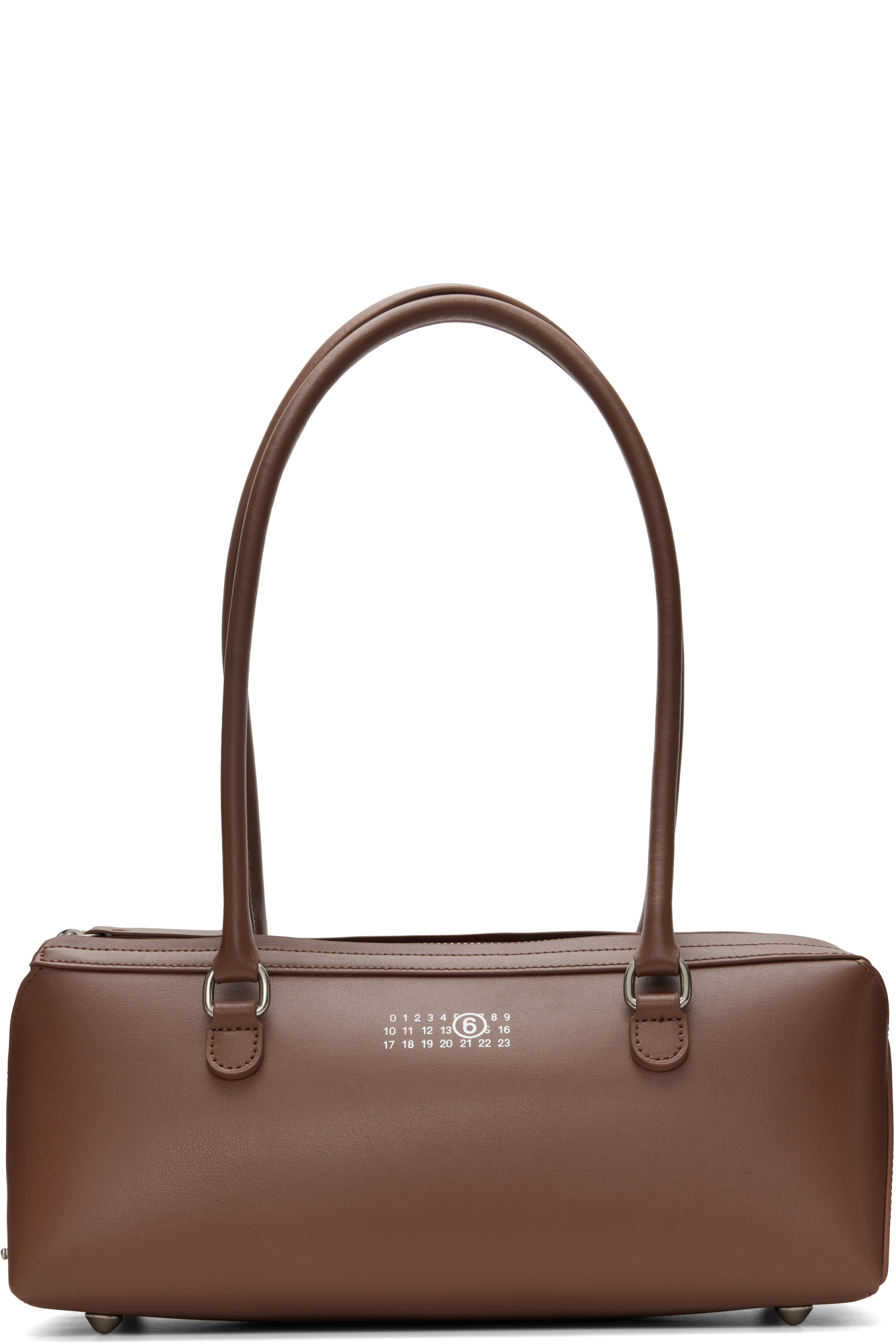 MM6 Maison Margiela - Brown Bauletto Small Shoulder Bag