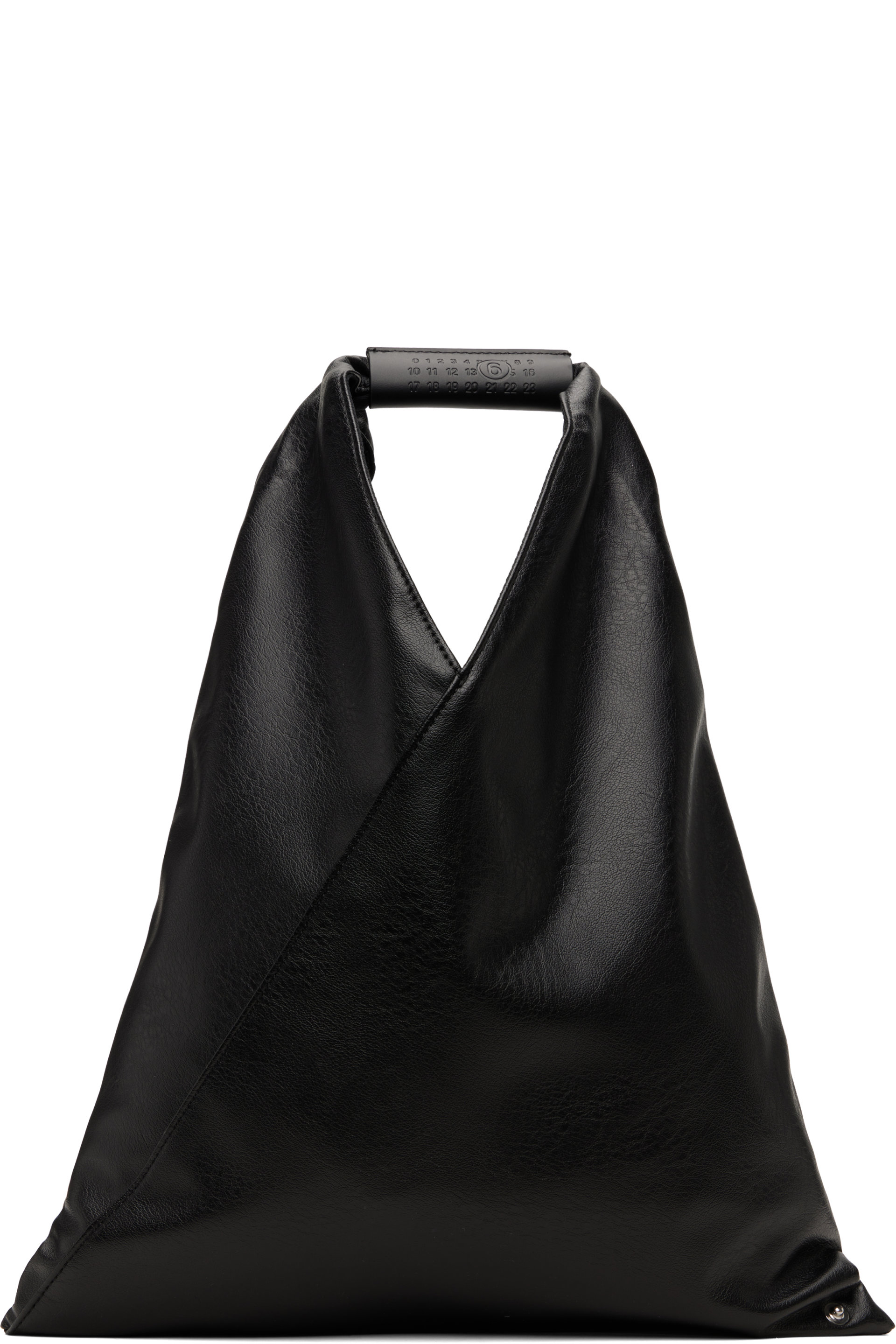 MM6 Maison Margiela - Black Classic Small Triangle Tote