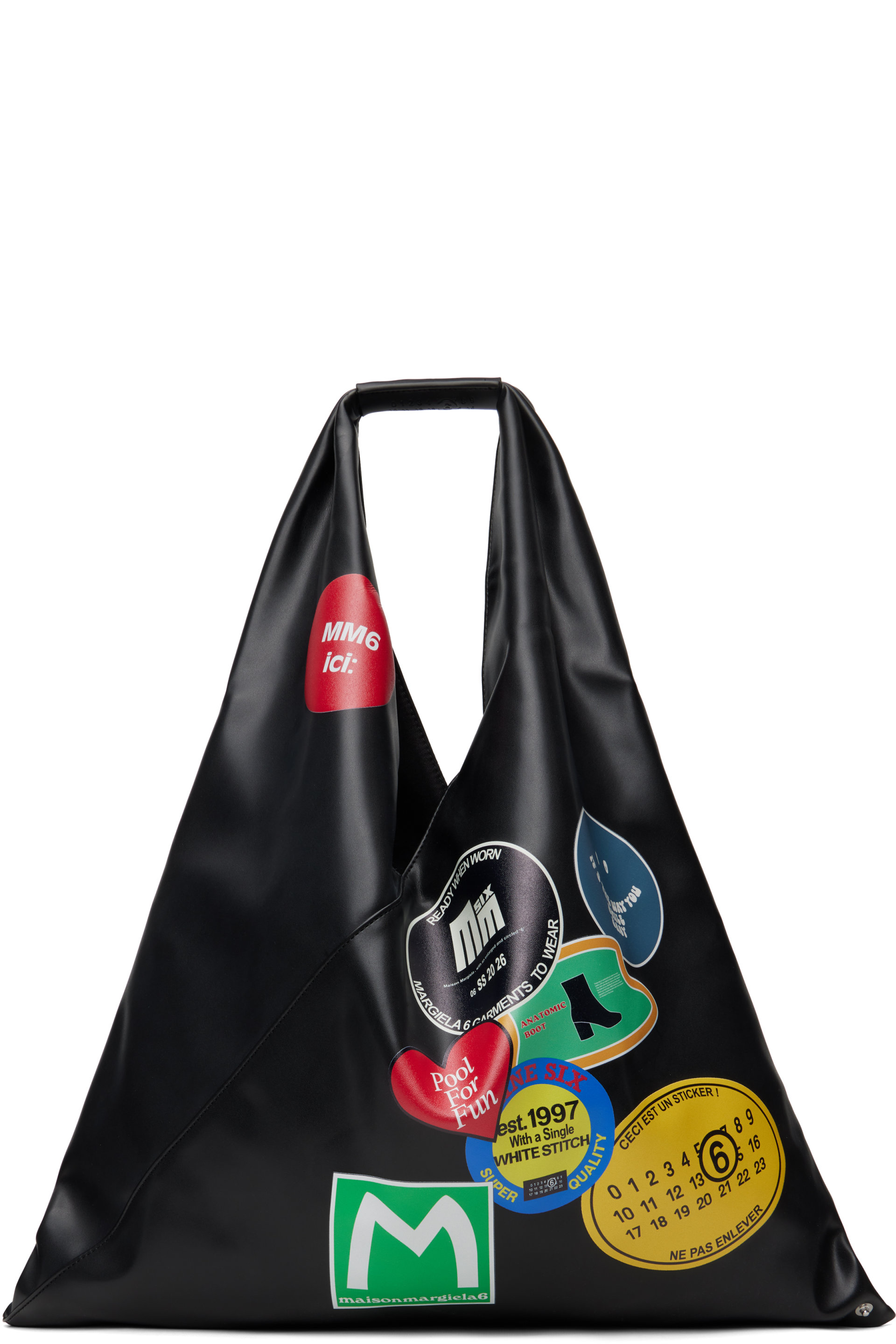 MM6 Maison Margiela - Black Classic Medium Tote