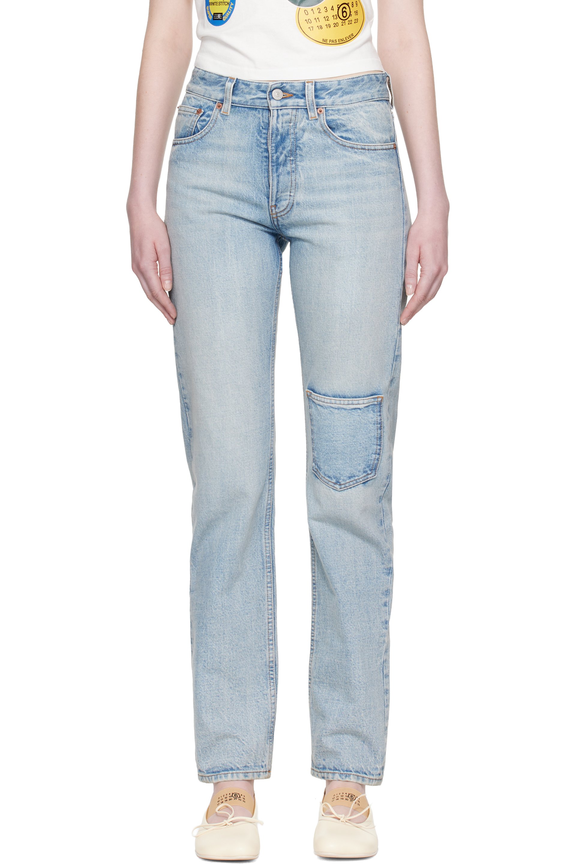 MM6 Maison Margiela - Blue Pocket Jeans
