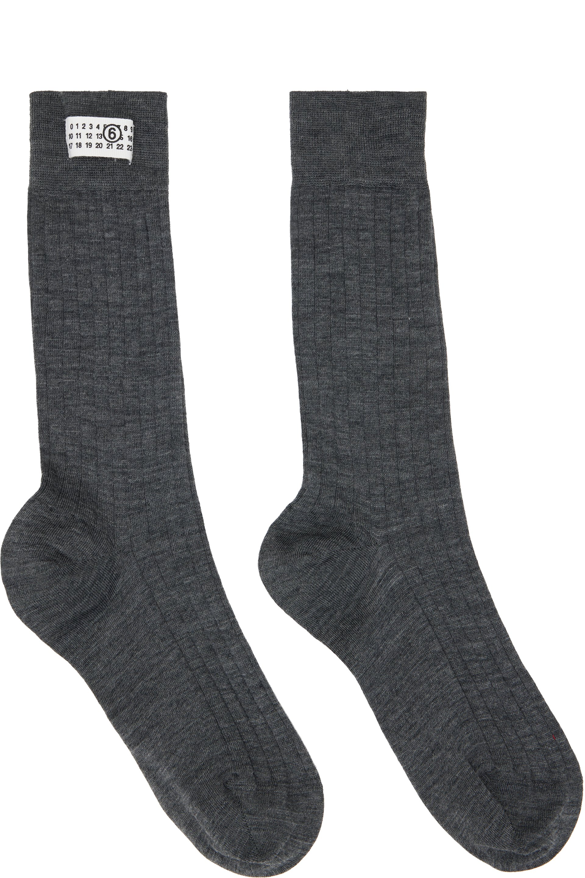 MM6 Maison Margiela - 灰色中筒袜