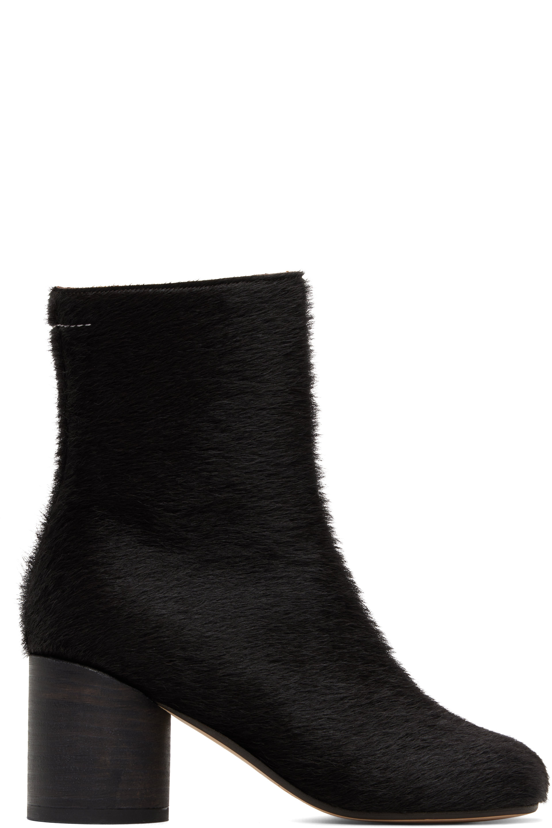 MM6 Maison Margiela - Brown Anatomic Ankle Boots