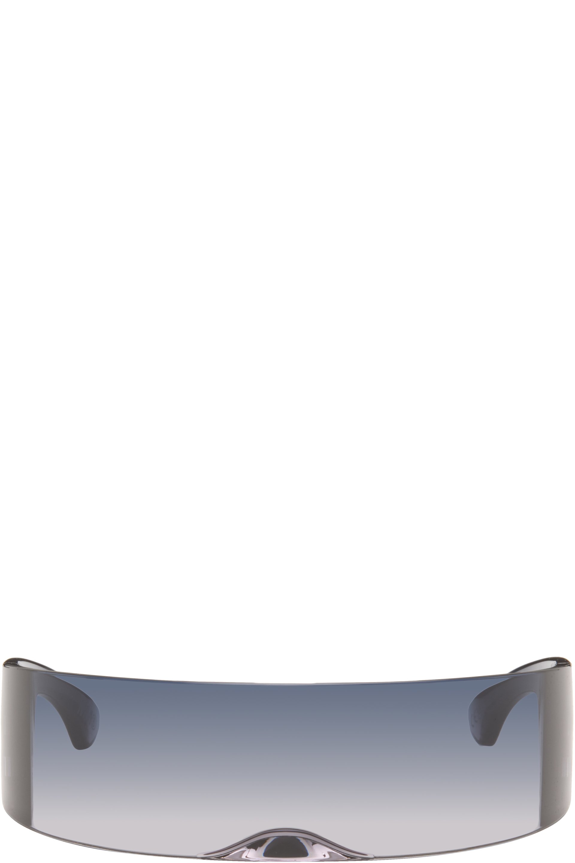 MM6 Maison Margiela - SSENSE Exclusive Gray Shield Sunglasses