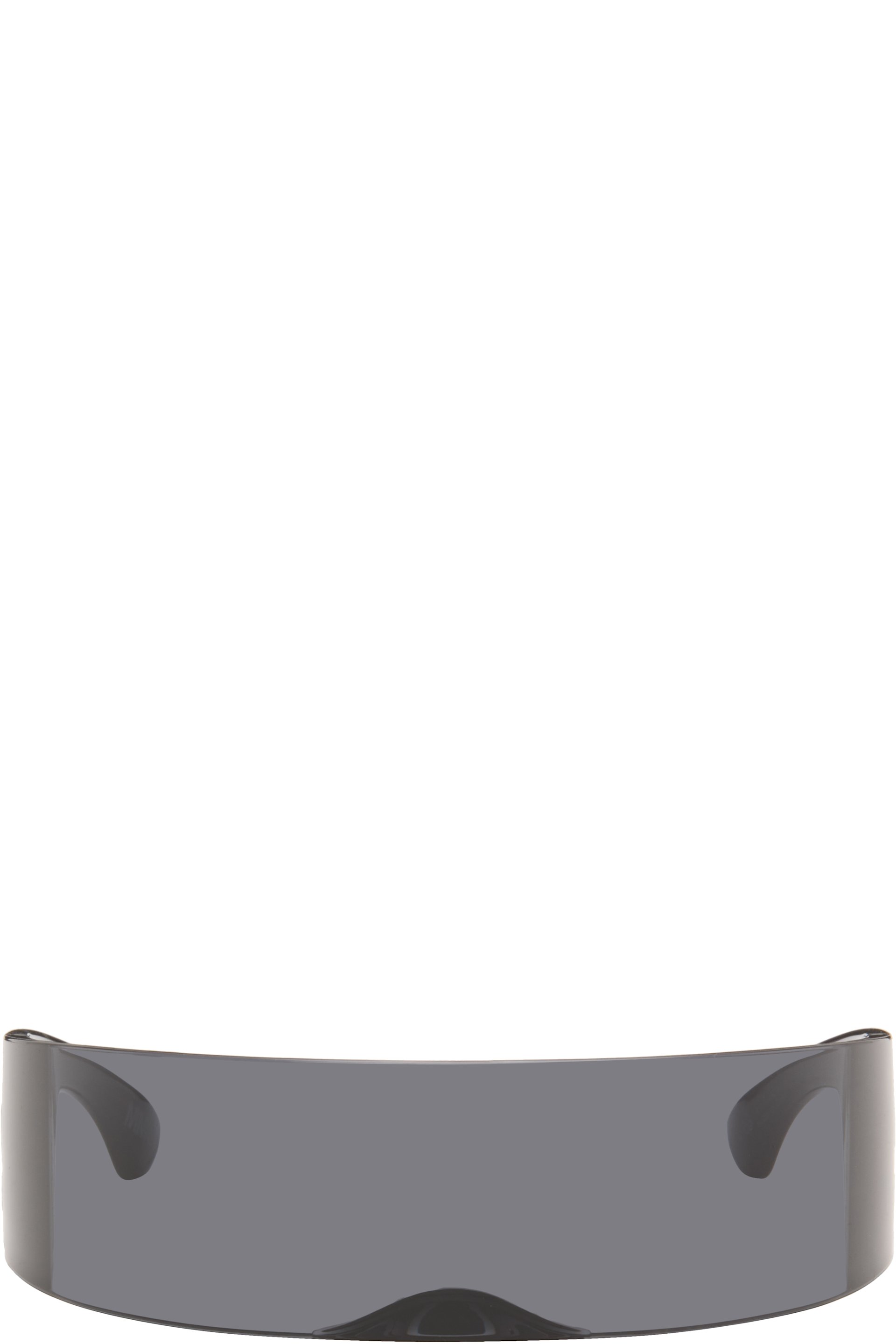 MM6 Maison Margiela - Gray Shield Sunglasses