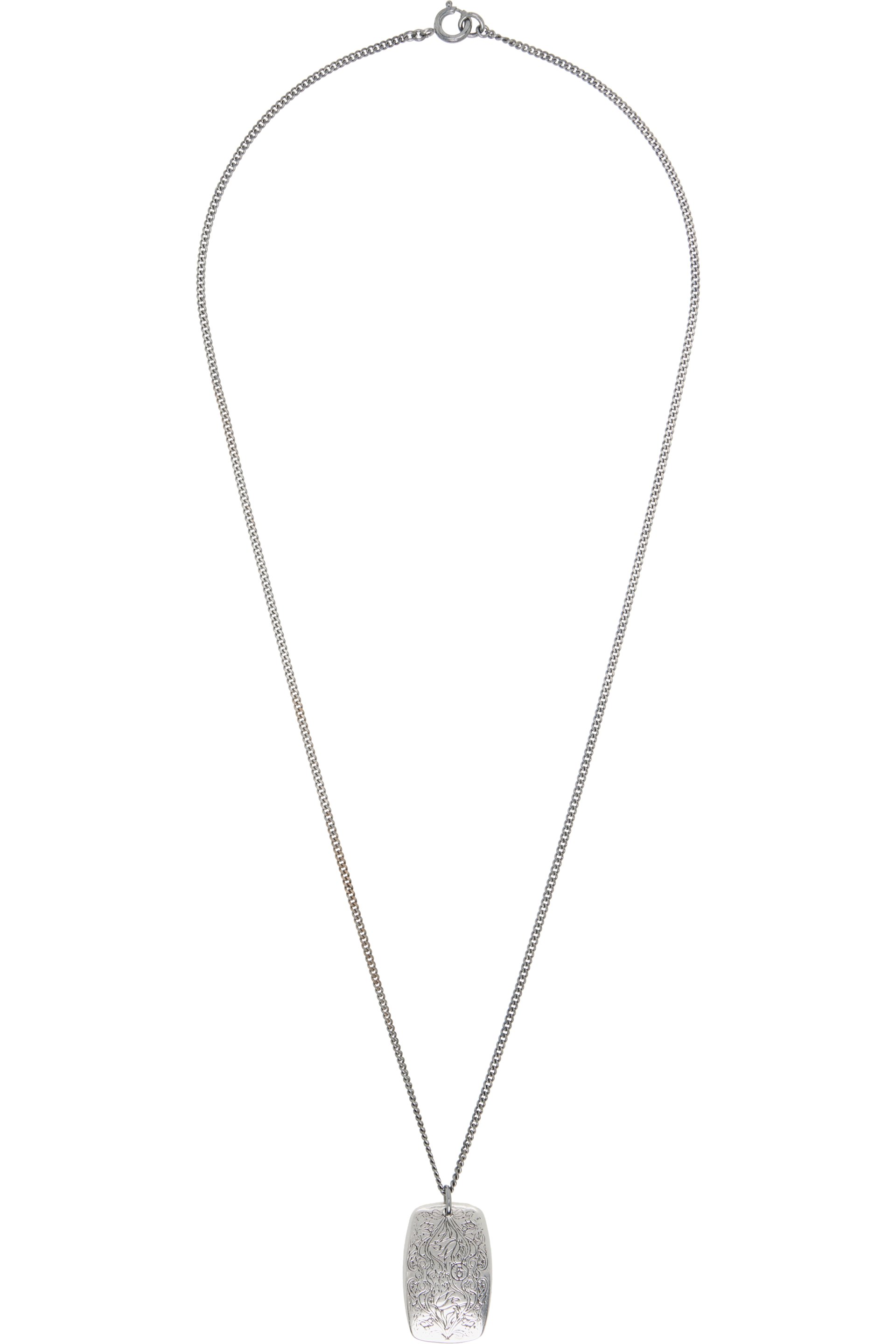 MM6 Maison Margiela - Eroded Floral Motif Necklace