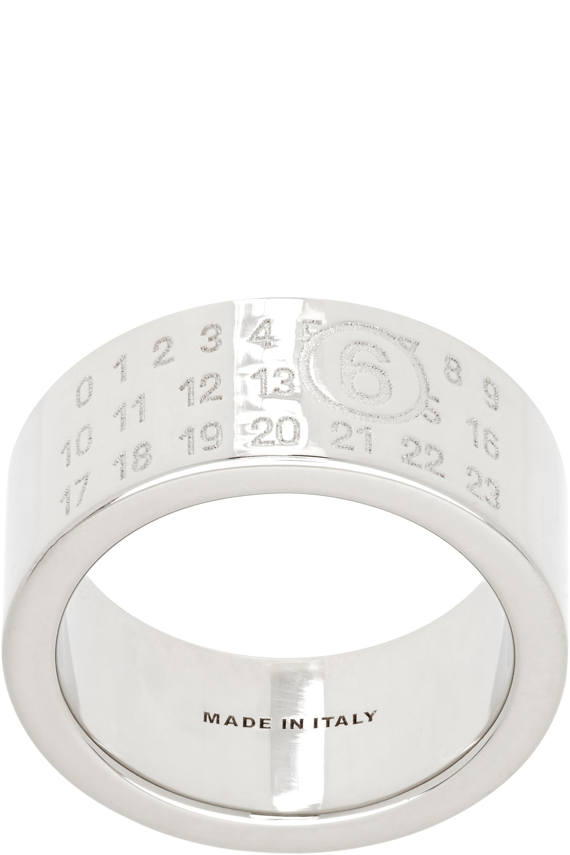 MM6 Maison Margiela - Numeric Minimal Signature Ring