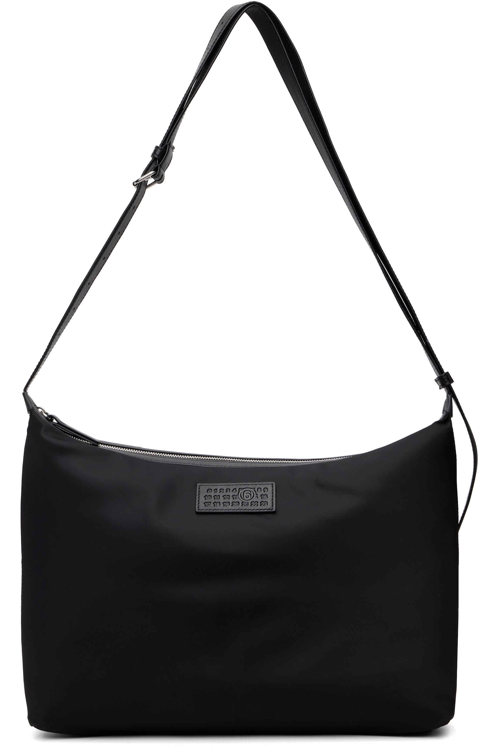 MM6 Maison Margiela - Black Numeric Crossbody Bag