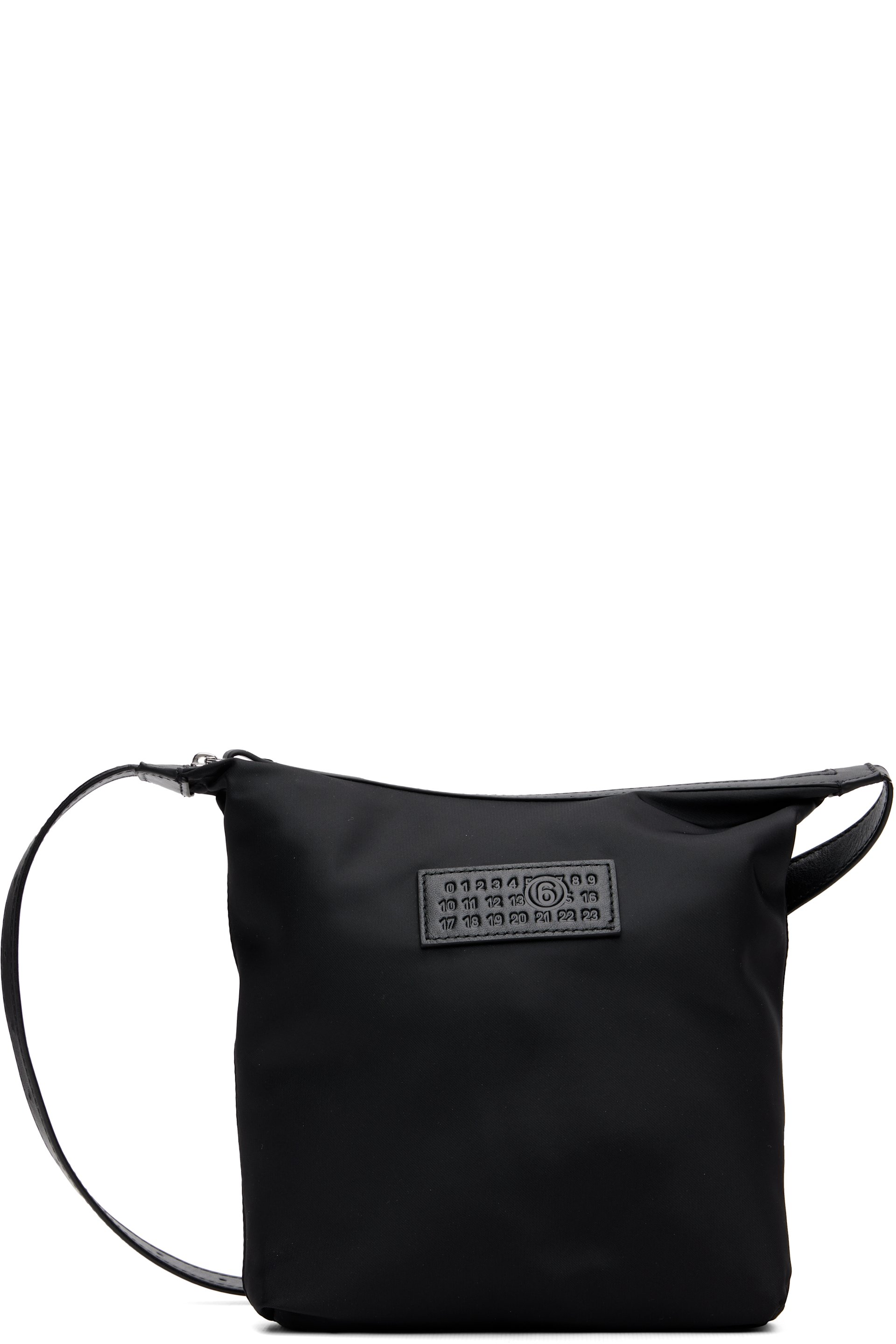 MM6 Maison Margiela - Black Numeric Vertical Crossbody Bag