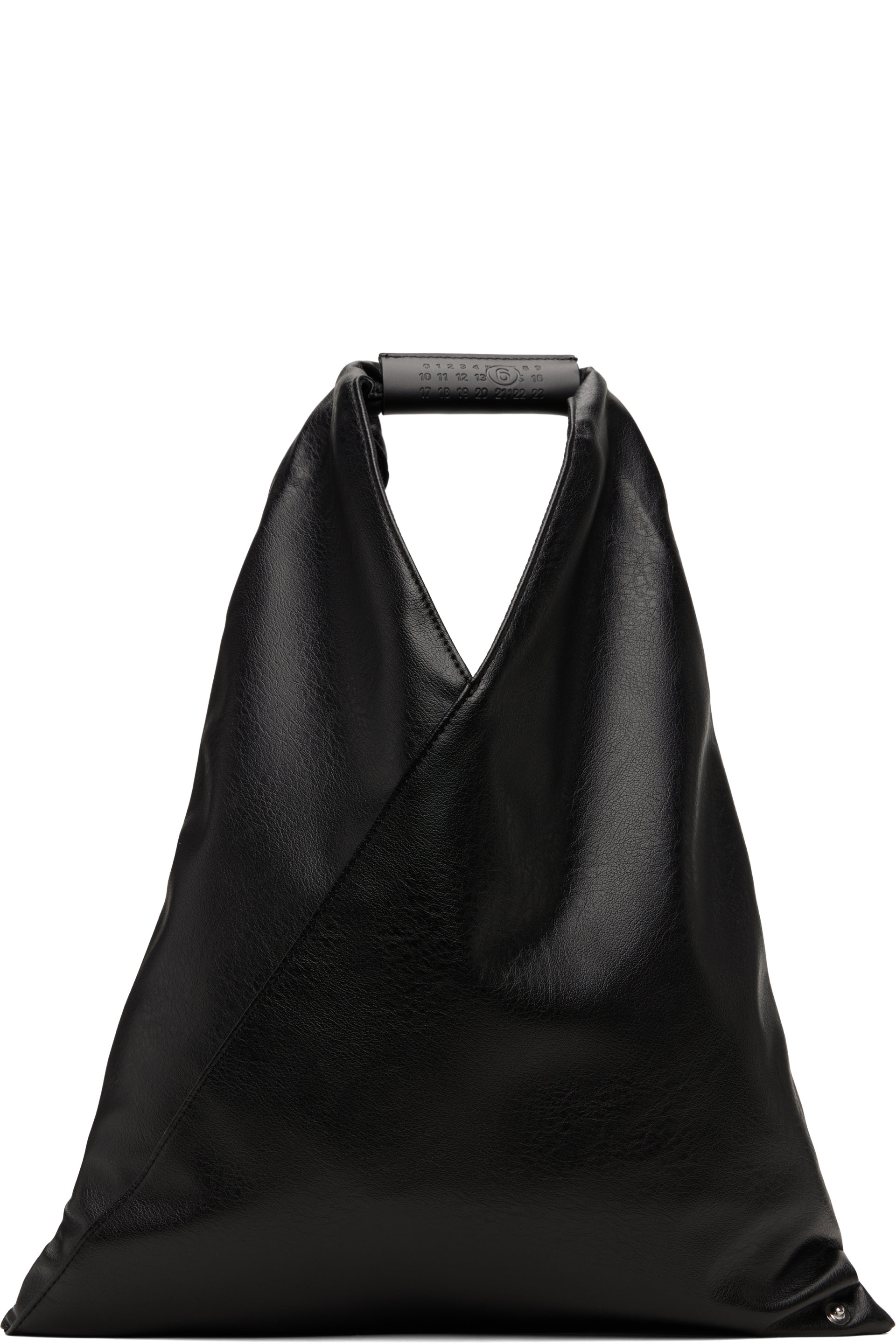 MM6 Maison Margiela - Black Classic Small Triangle Tote