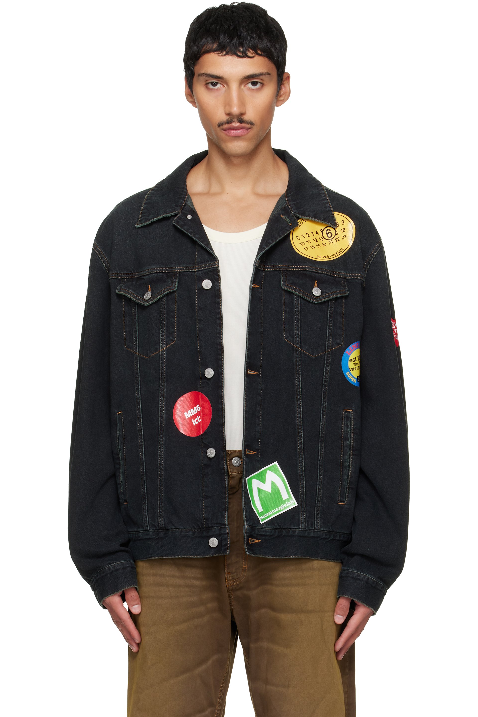 MM6 Maison Margiela - Navy Sports Denim Jacket