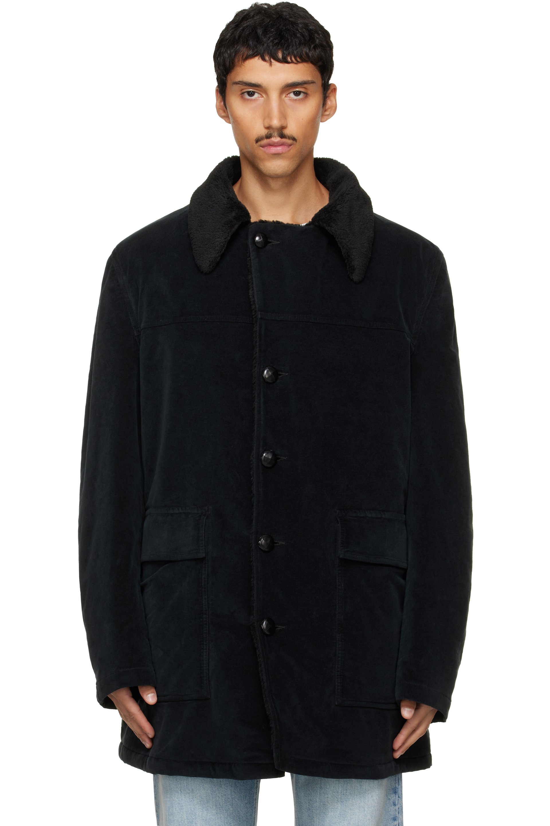 MM6 Maison Margiela - Blouson de sport noir