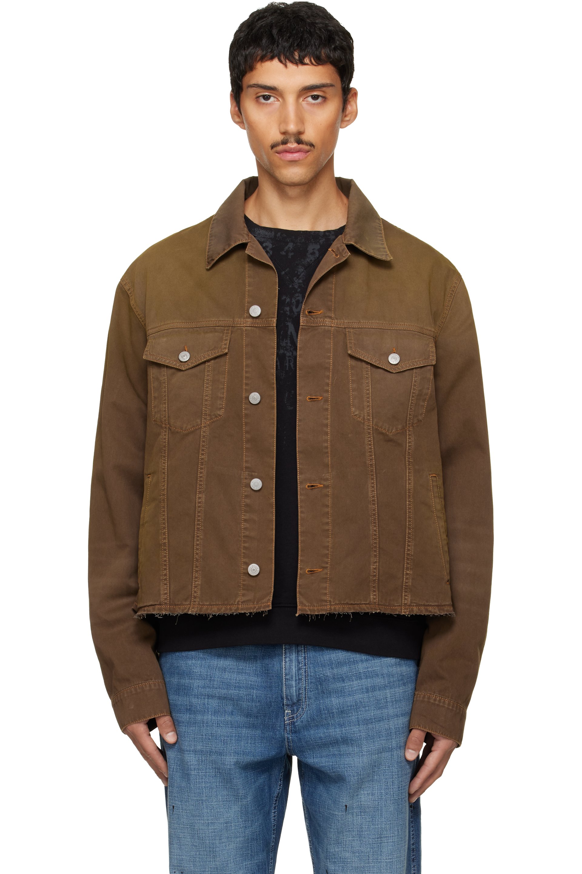 MM6 Maison Margiela - Blouson de style sport kaki
