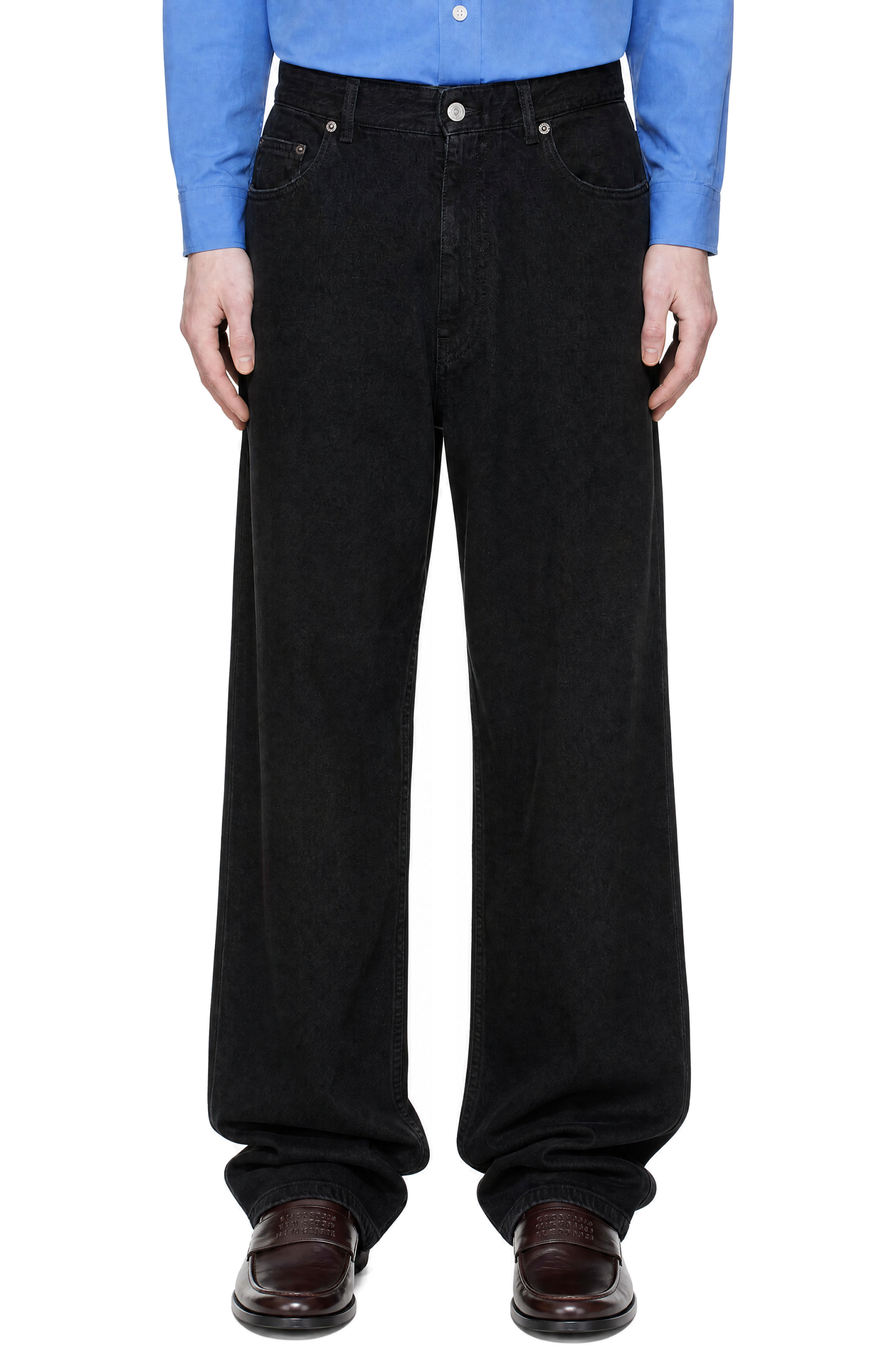 MM6 Maison Margiela - Black 5 Pocket Jeans