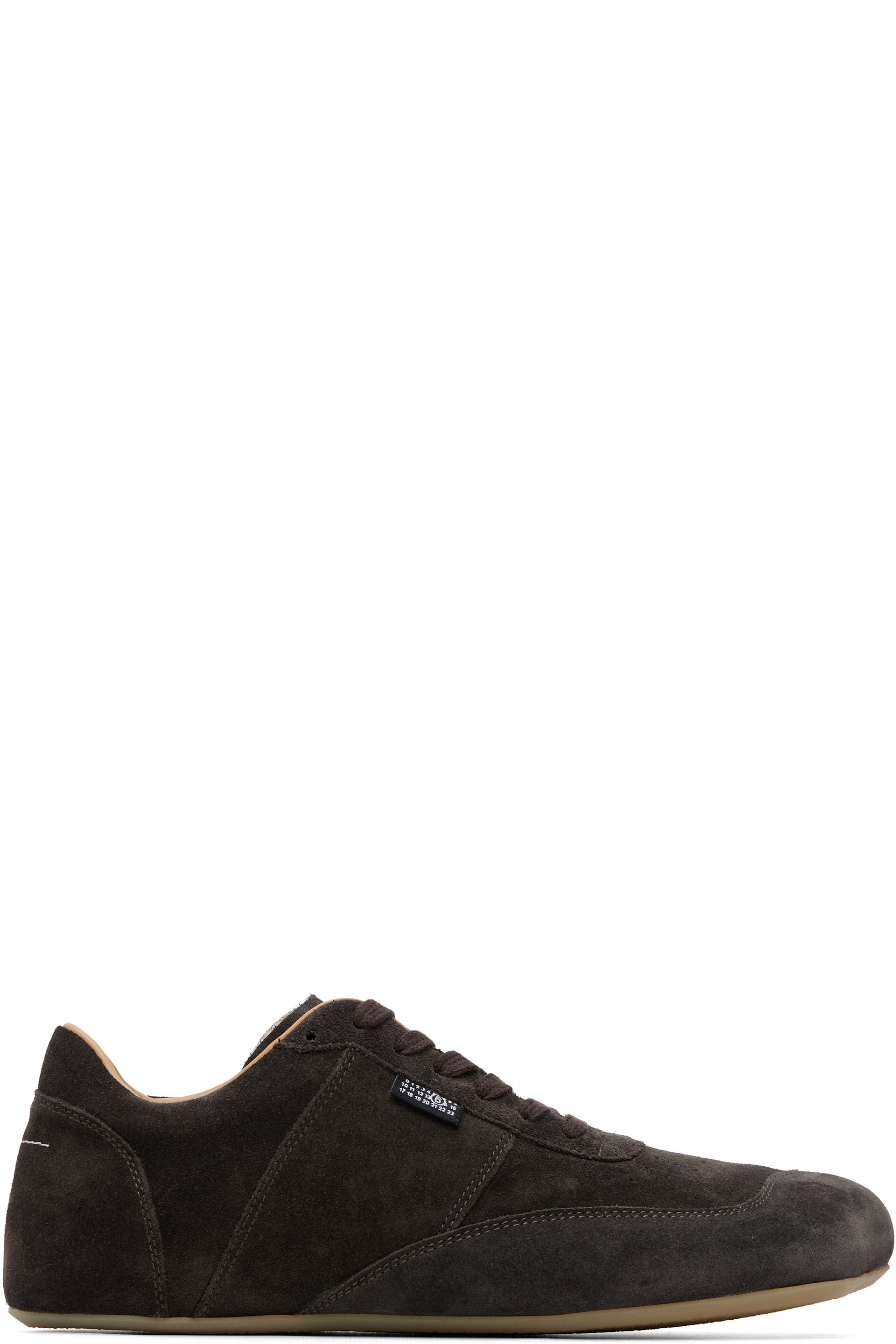 MM6 Maison Margiela - Brown Anatomic Sneakers