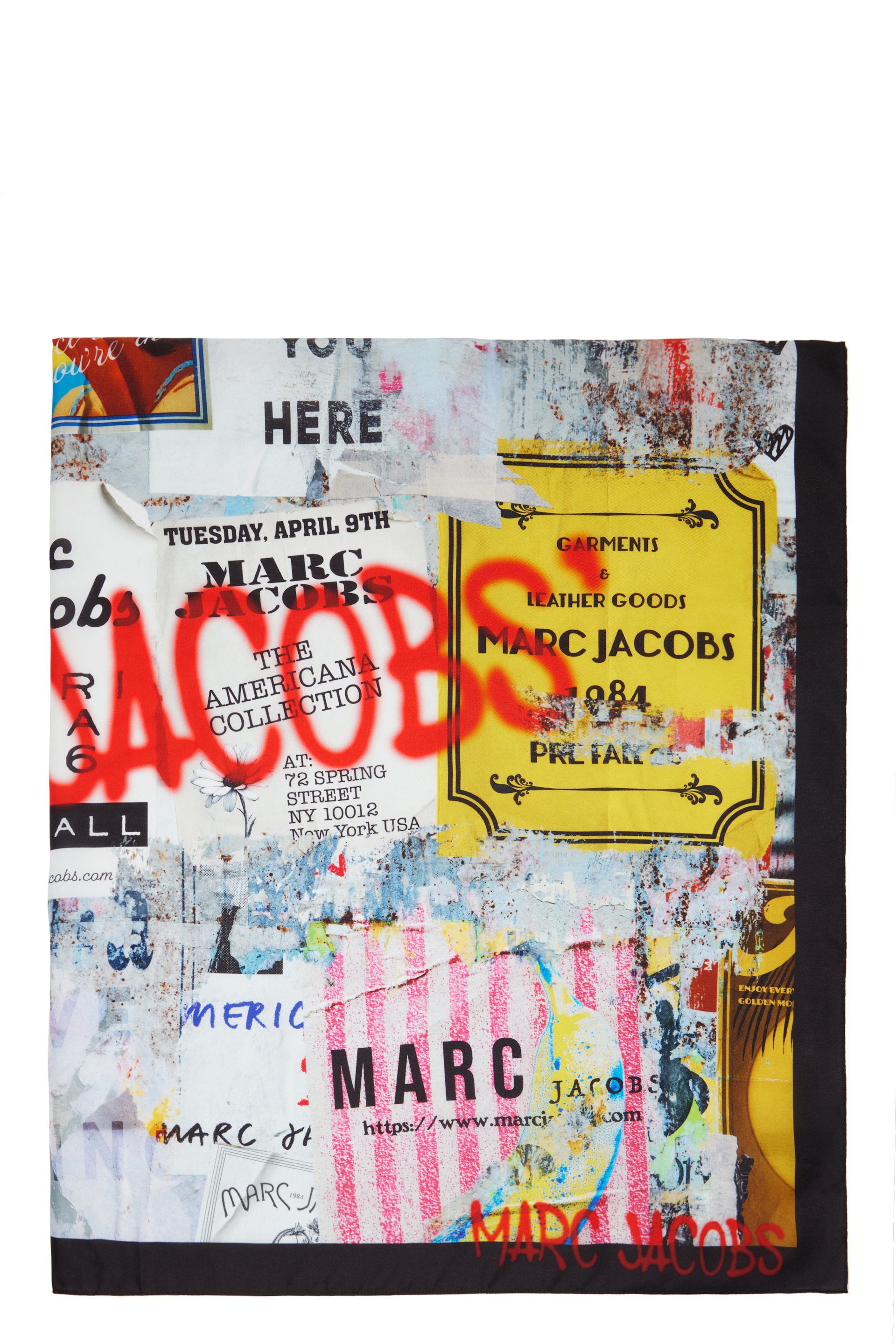 Marc Jacobs - マルチカラー Americana シルク スカーフ