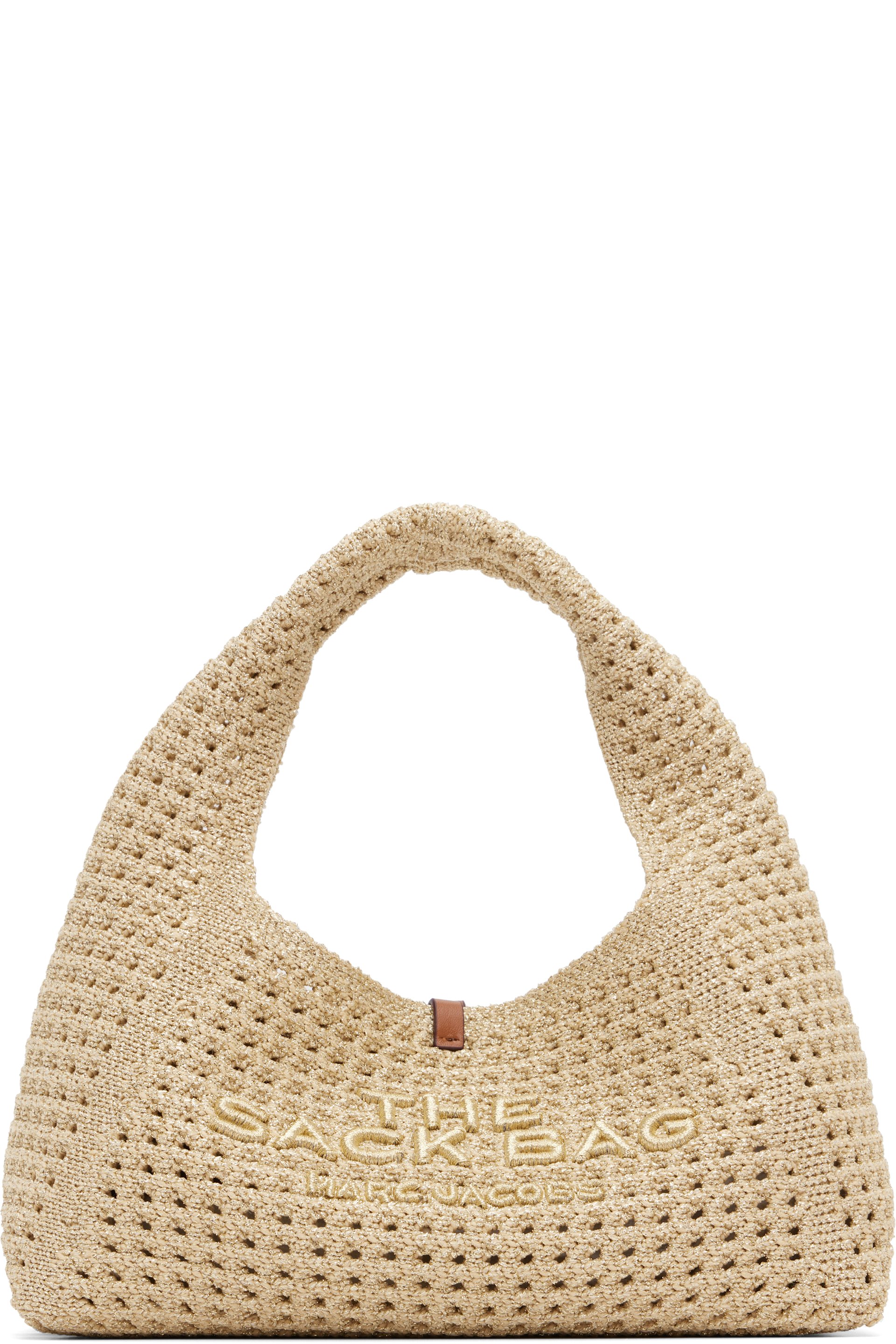 Marc Jacobs - Beige 'The Crochet Mini Sack' Tote