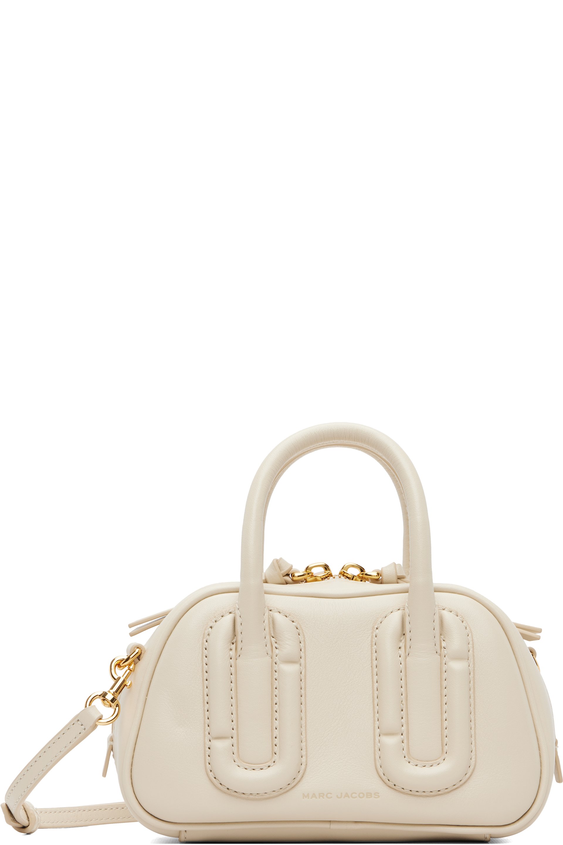 Marc Jacobs - 灰白色迷你 Babe 手提包