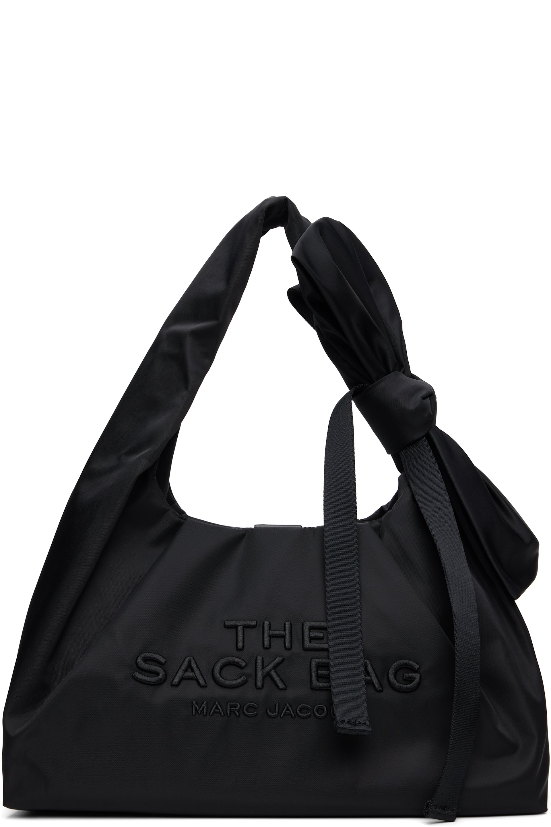 Marc Jacobs - Black 'The Bow Nylon Sack' Tote