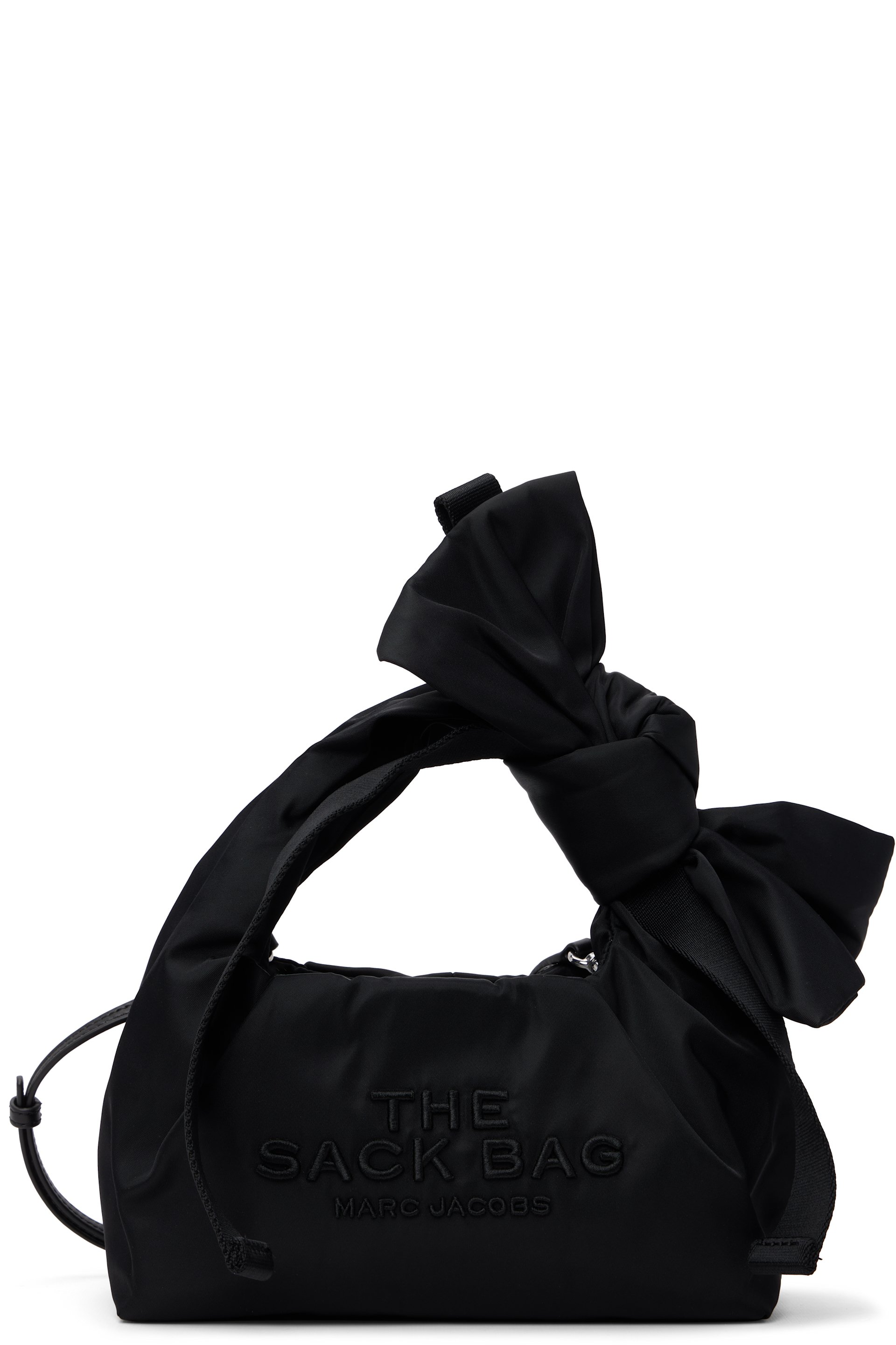 Marc Jacobs - Black 'The Bow Nylon Mini Sack' Tote