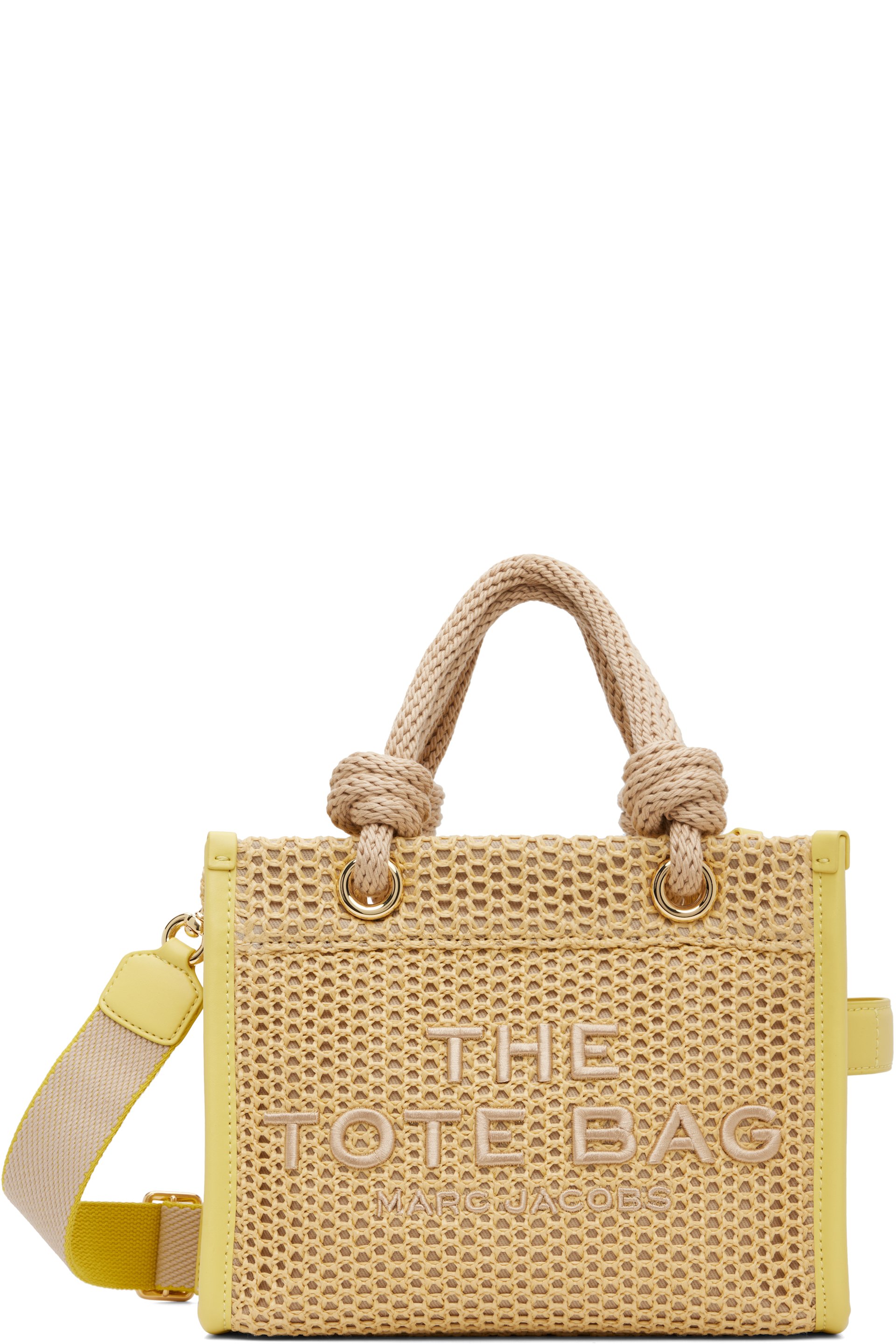 Marc Jacobs - Beige 'The Woven Rope Small' Tote