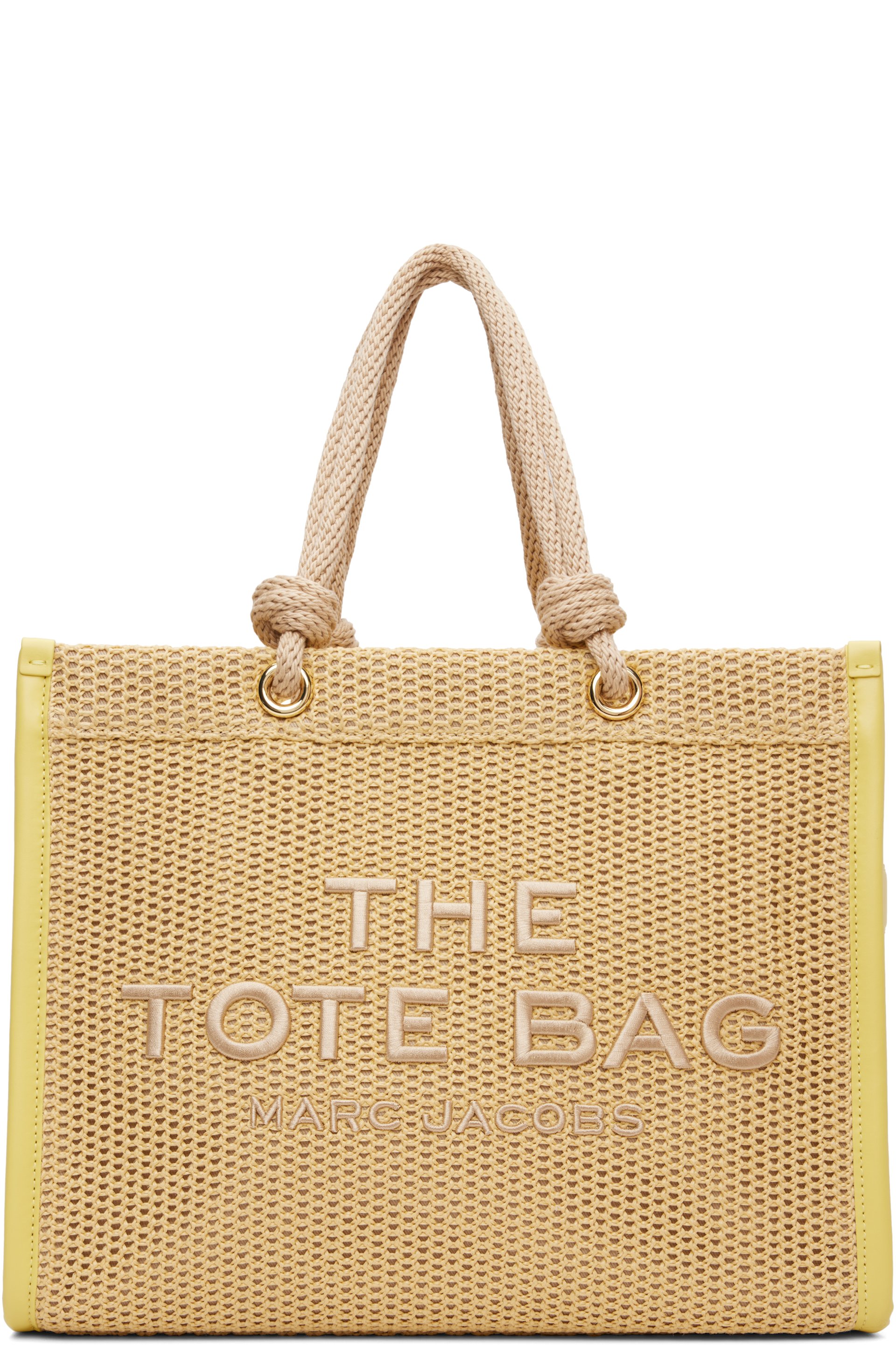 Marc Jacobs - Beige 'The Woven Rope Large' Tote