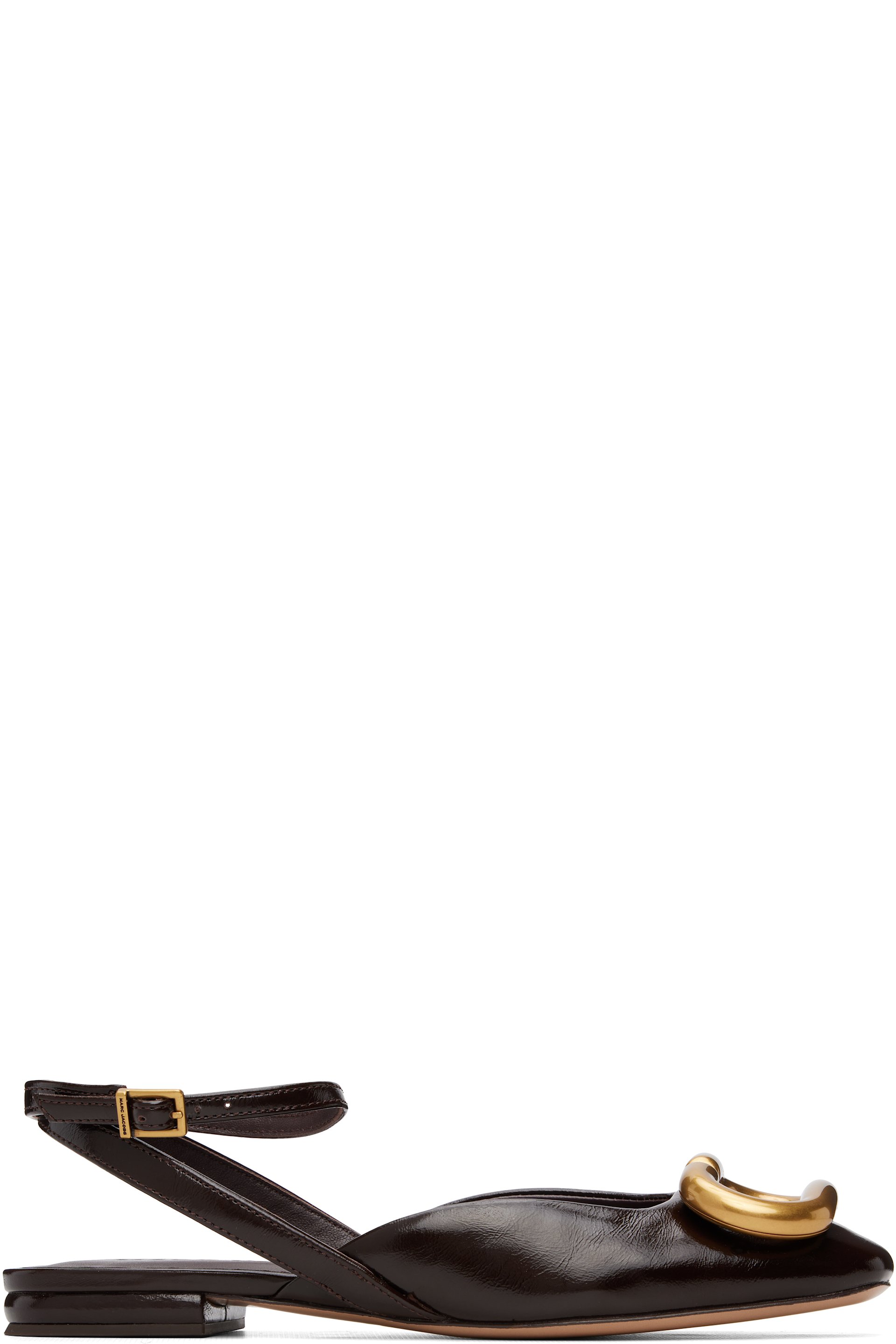 Marc Jacobs - Brown 'The Pop J Marc' Flats