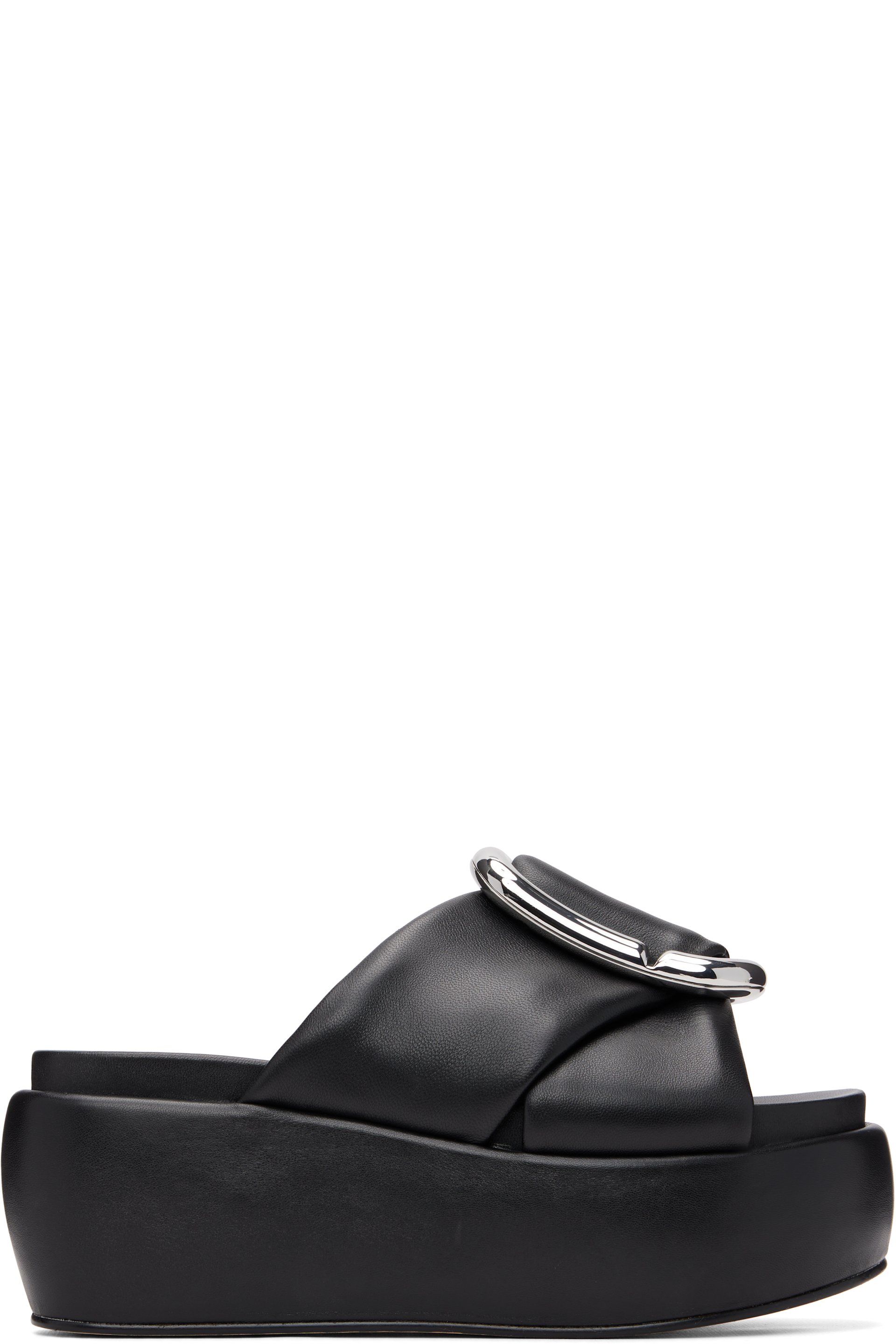 Marc Jacobs - Black 'The Pop J Marc' Platform Sandals