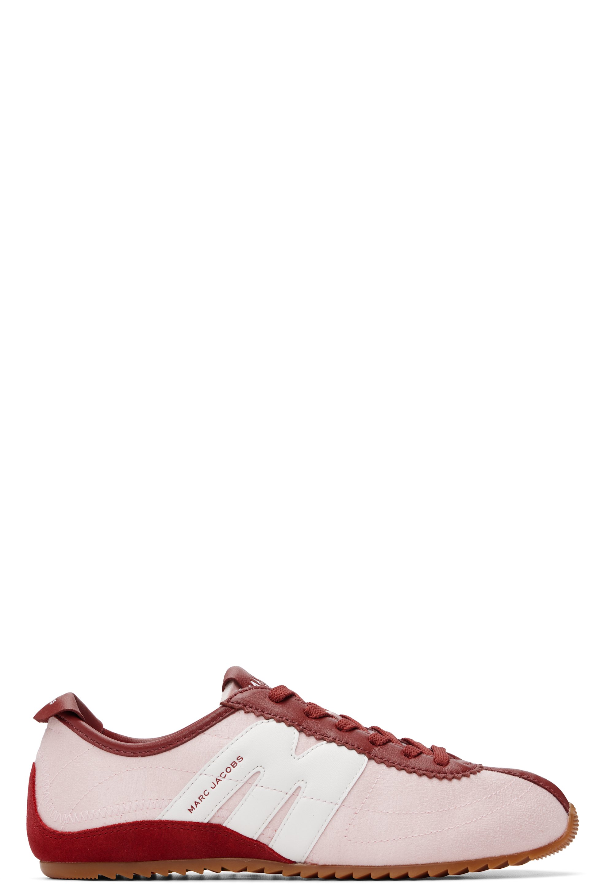 Marc Jacobs - Pink 'The Brushed Satin 400 Bleecker Runner' Sneakers