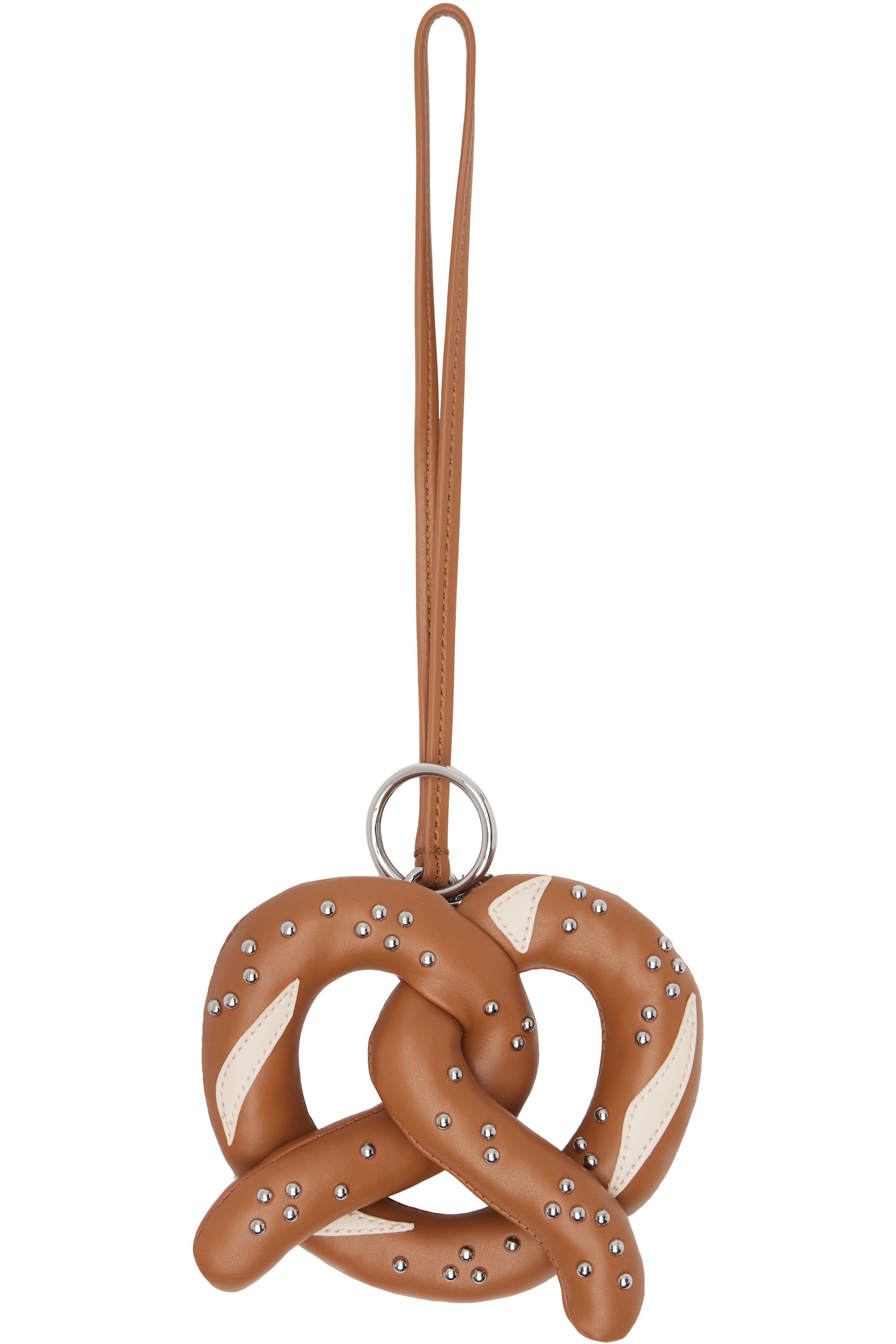 Marc Jacobs - Brown Soft Pretzel Bag Charm