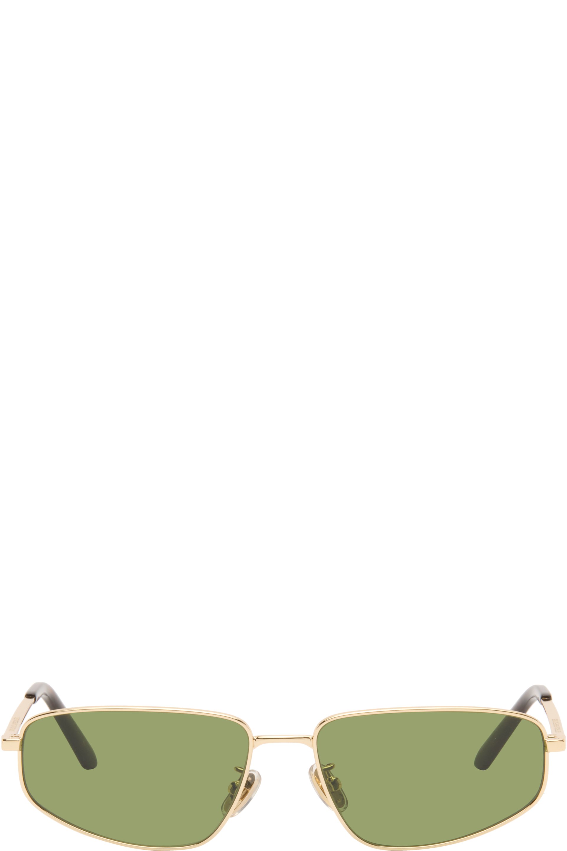 RETROSUPERFUTURE - Gold Isedra Sunglasses