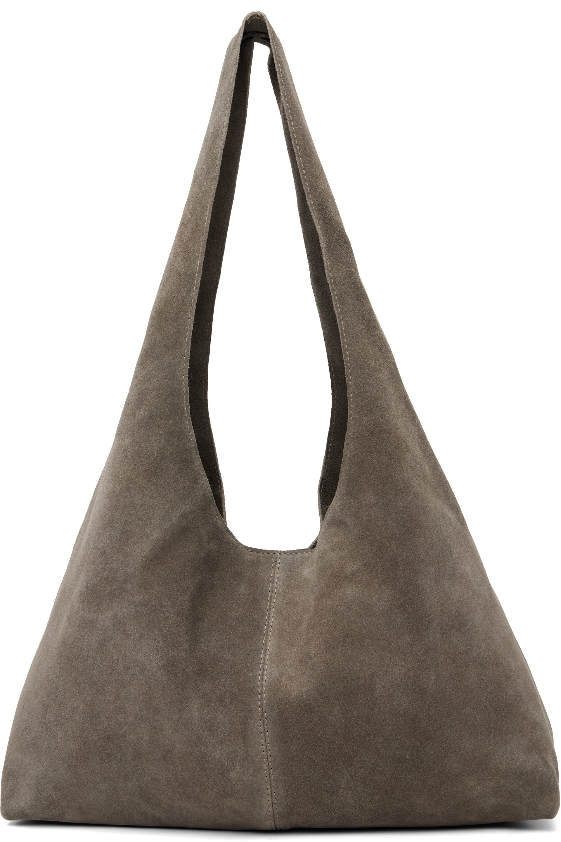 St. Agni - Taupe Suede Soft Bag