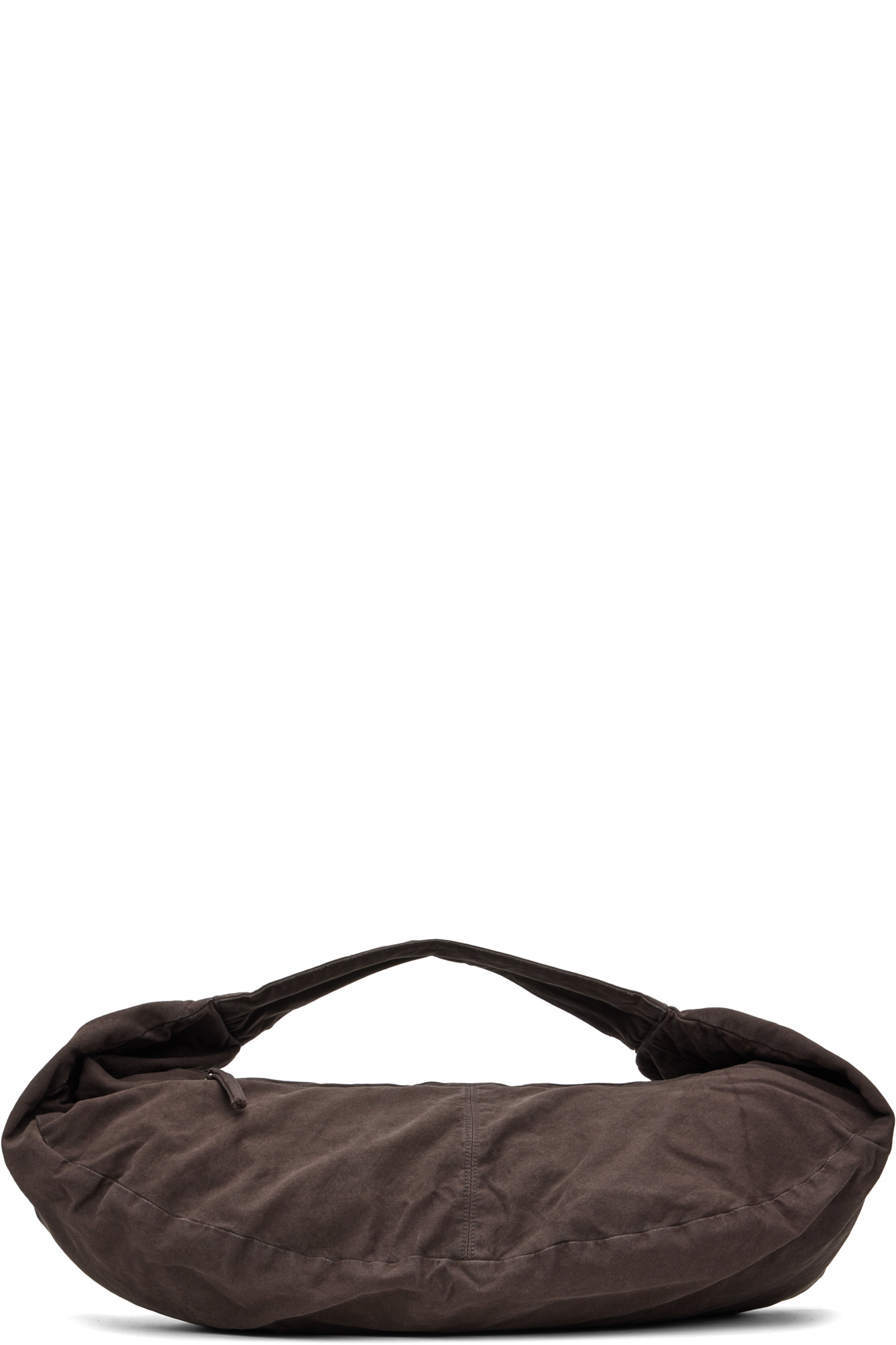 St. Agni - Brown Canvas Large Crossbody Bag