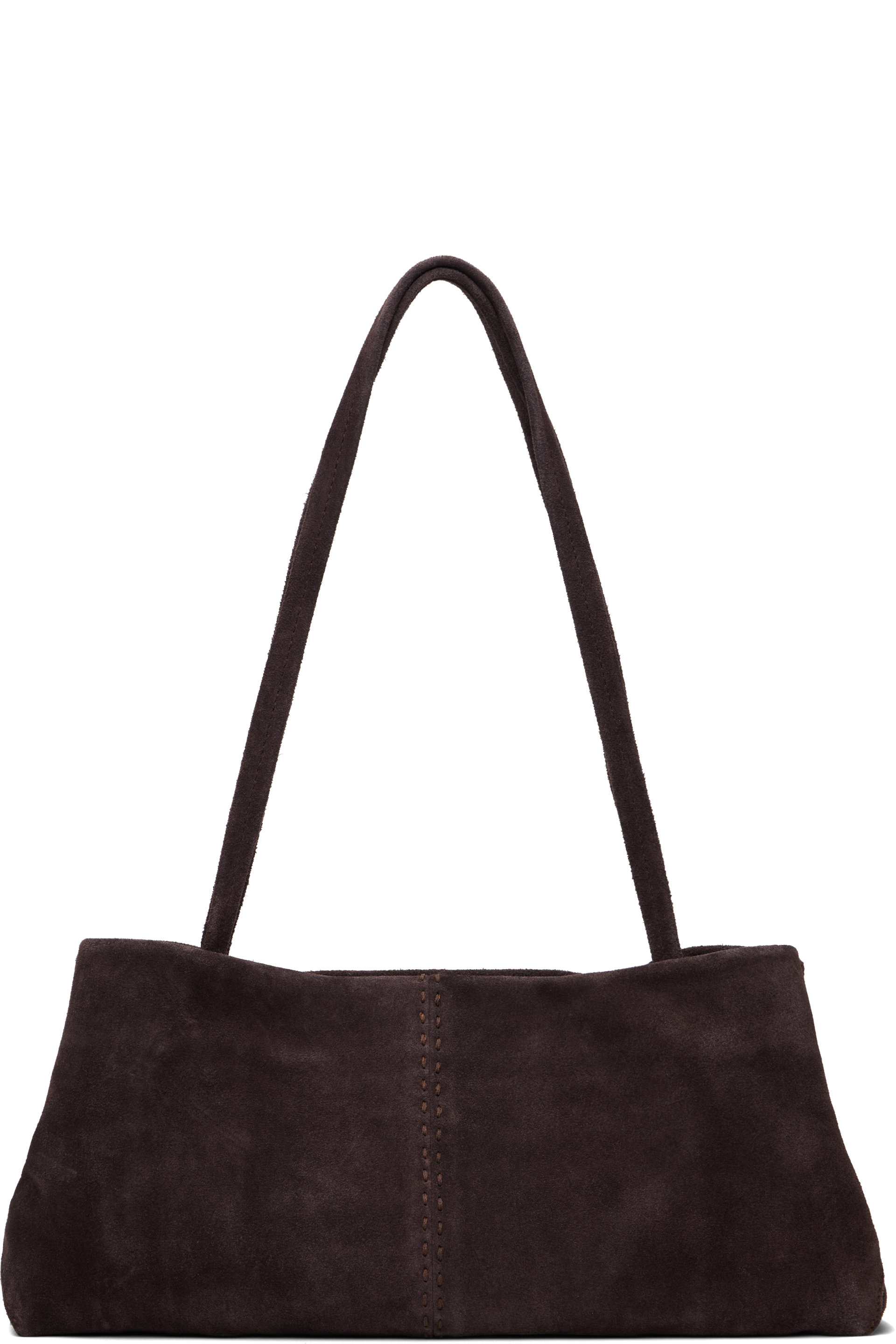 St. Agni - Brown Suede Origami Bag