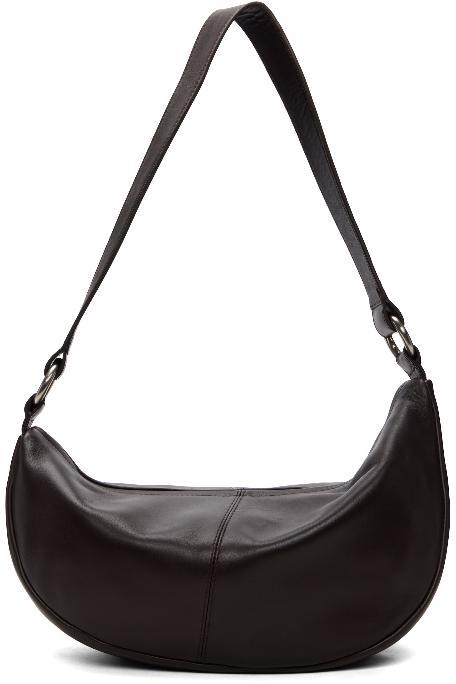 St. Agni - Brown Utility Crescent Bag