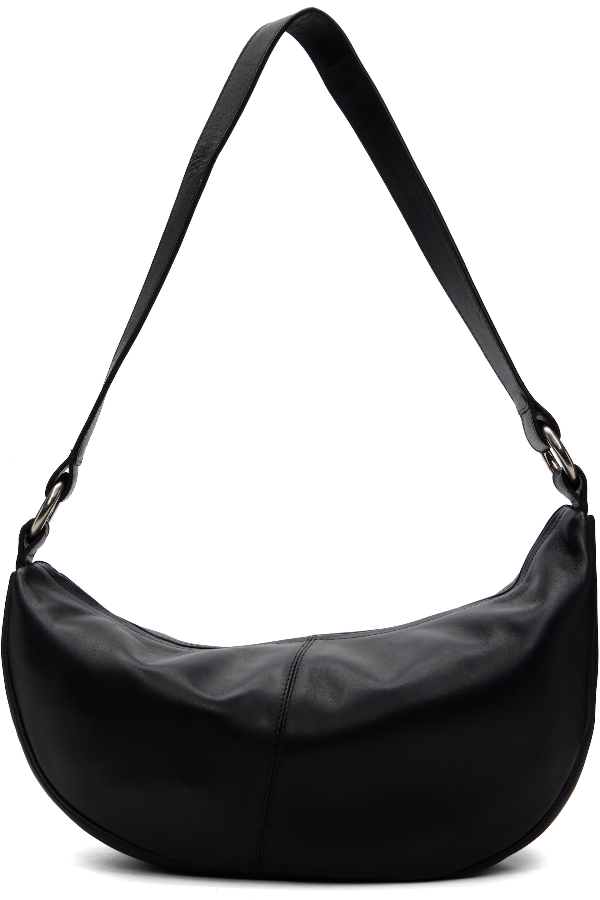 St. Agni - Black Utility Crescent Bag