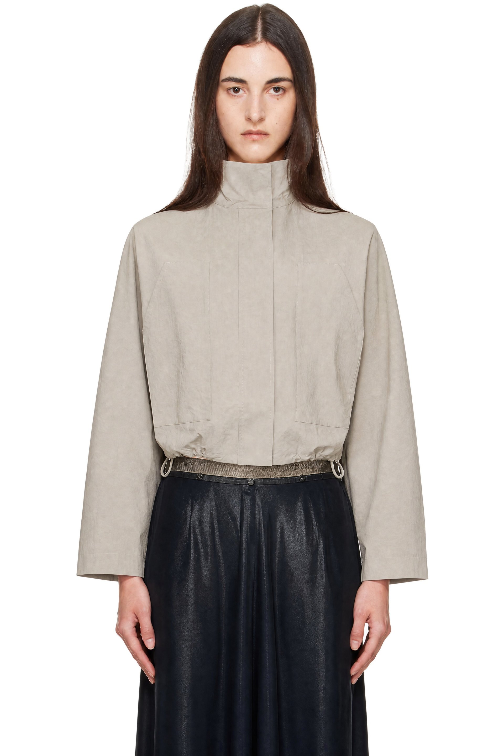 St. Agni - Gray Technical Cotton Carpenter Jacket