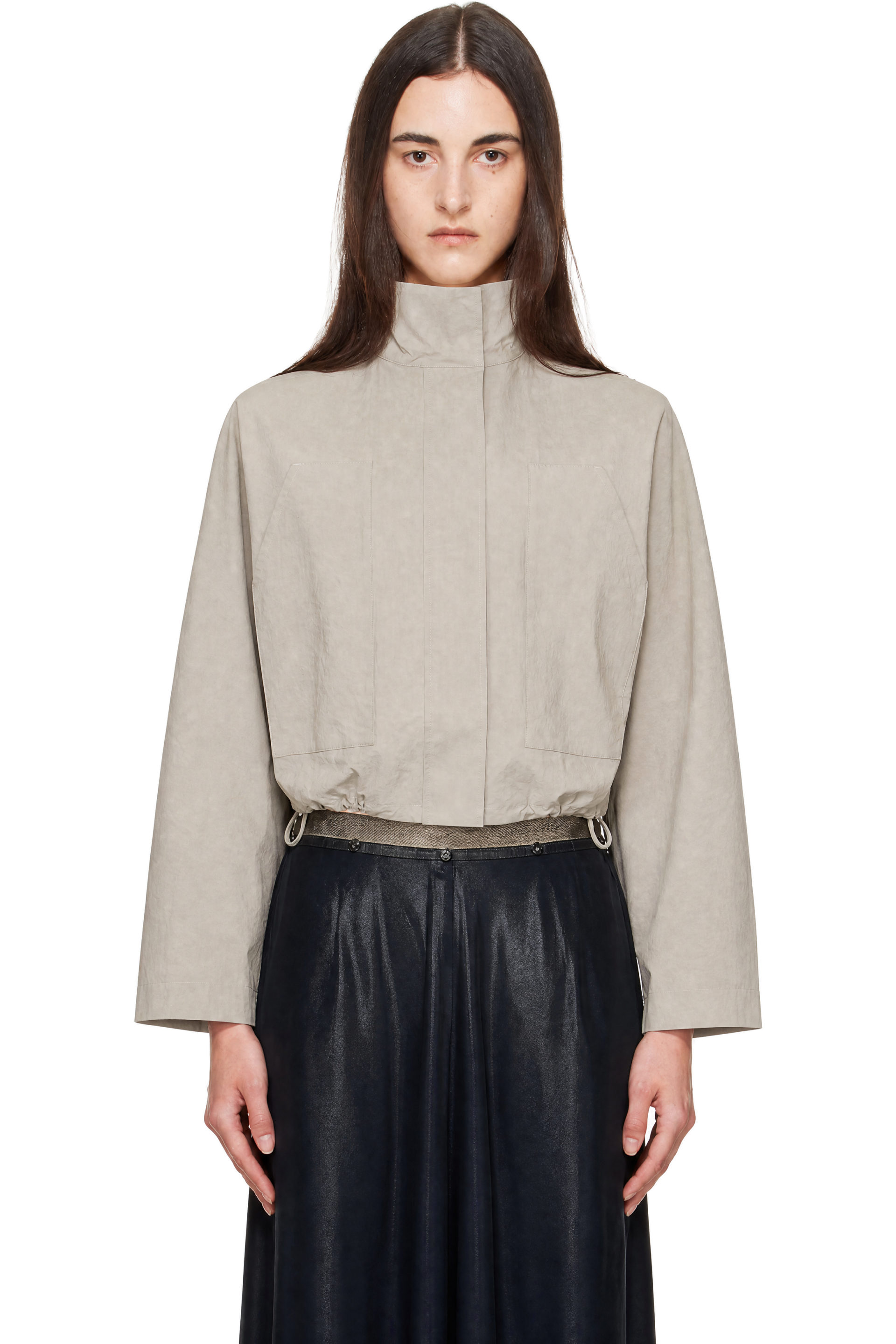 St. Agni - Gray Technical Cotton Carpenter Jacket