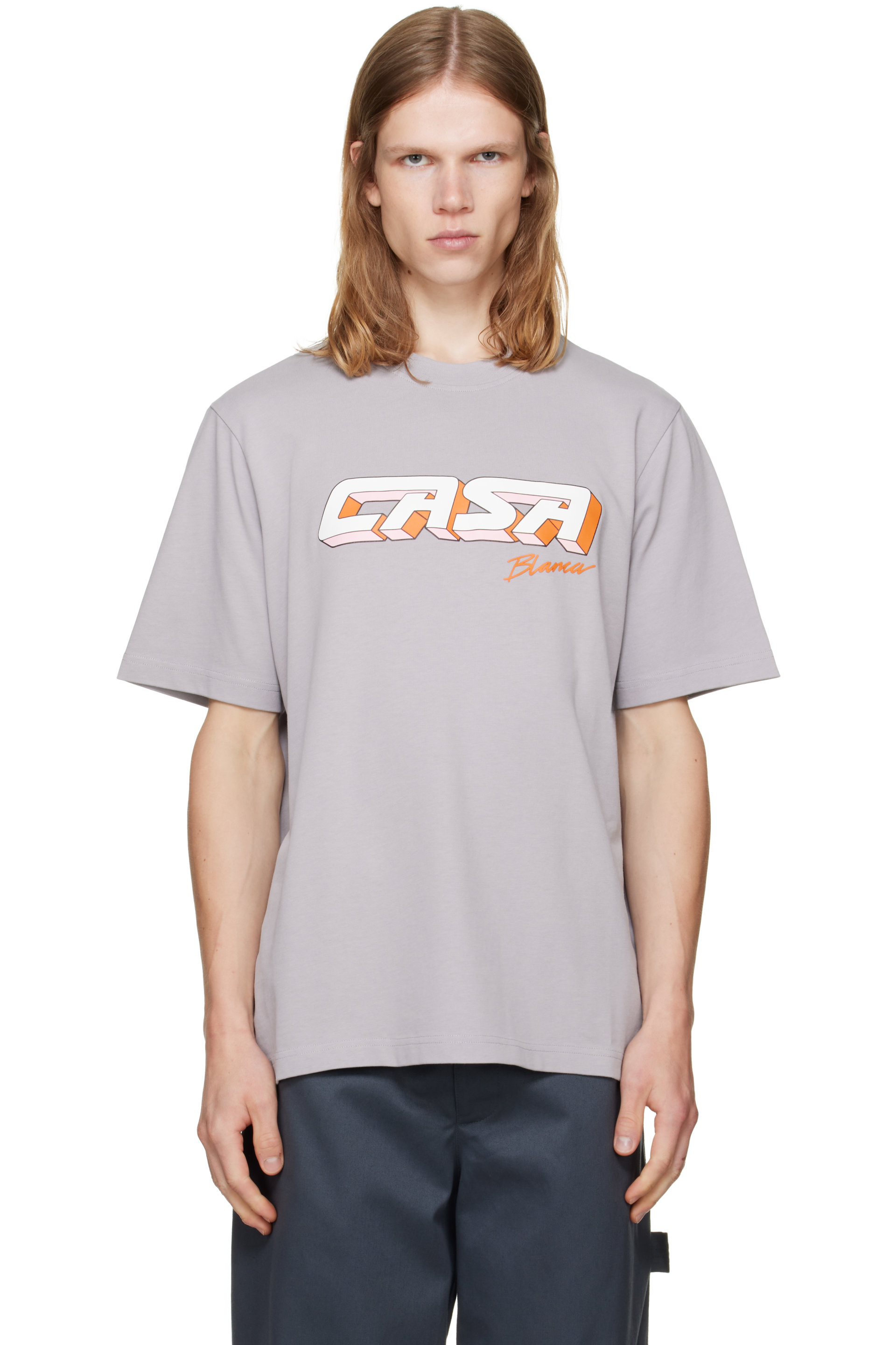 Casablanca - Gray Casa Racing T-shirt
