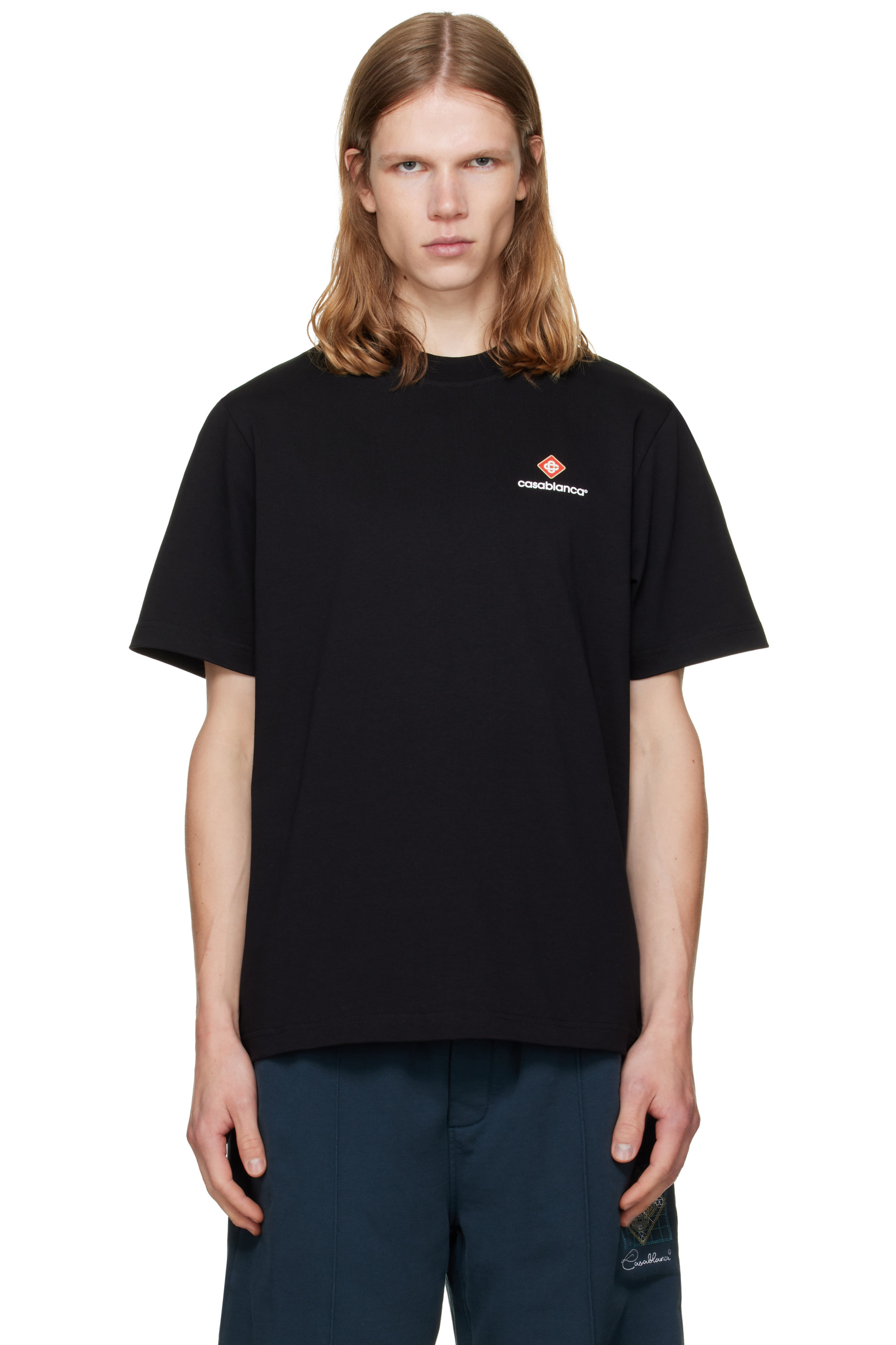 Casablanca - Black Core Logo T-shirt