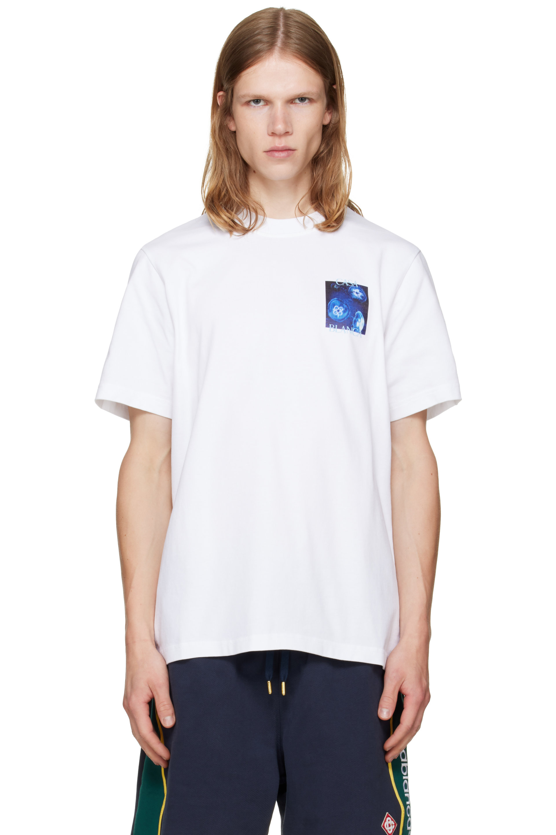 Casablanca - White Meduse Sportif T-shirt