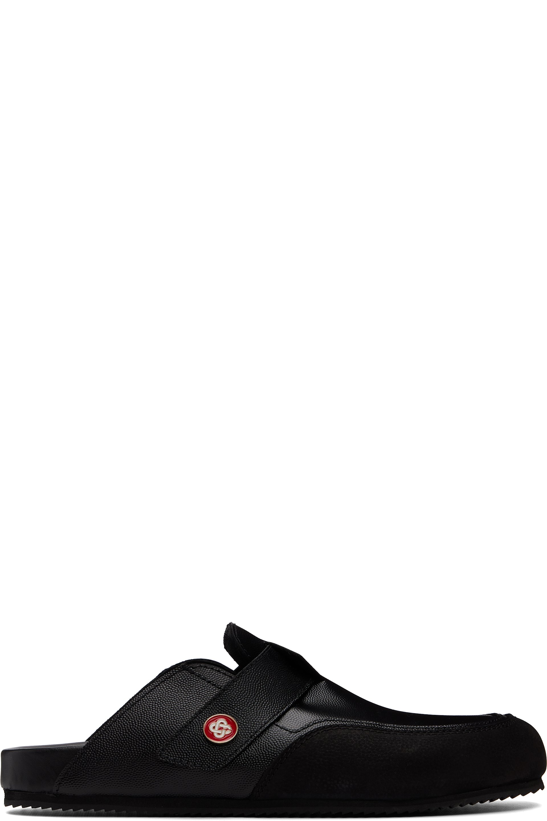 Casablanca - Black Outdoor Mule Loafers