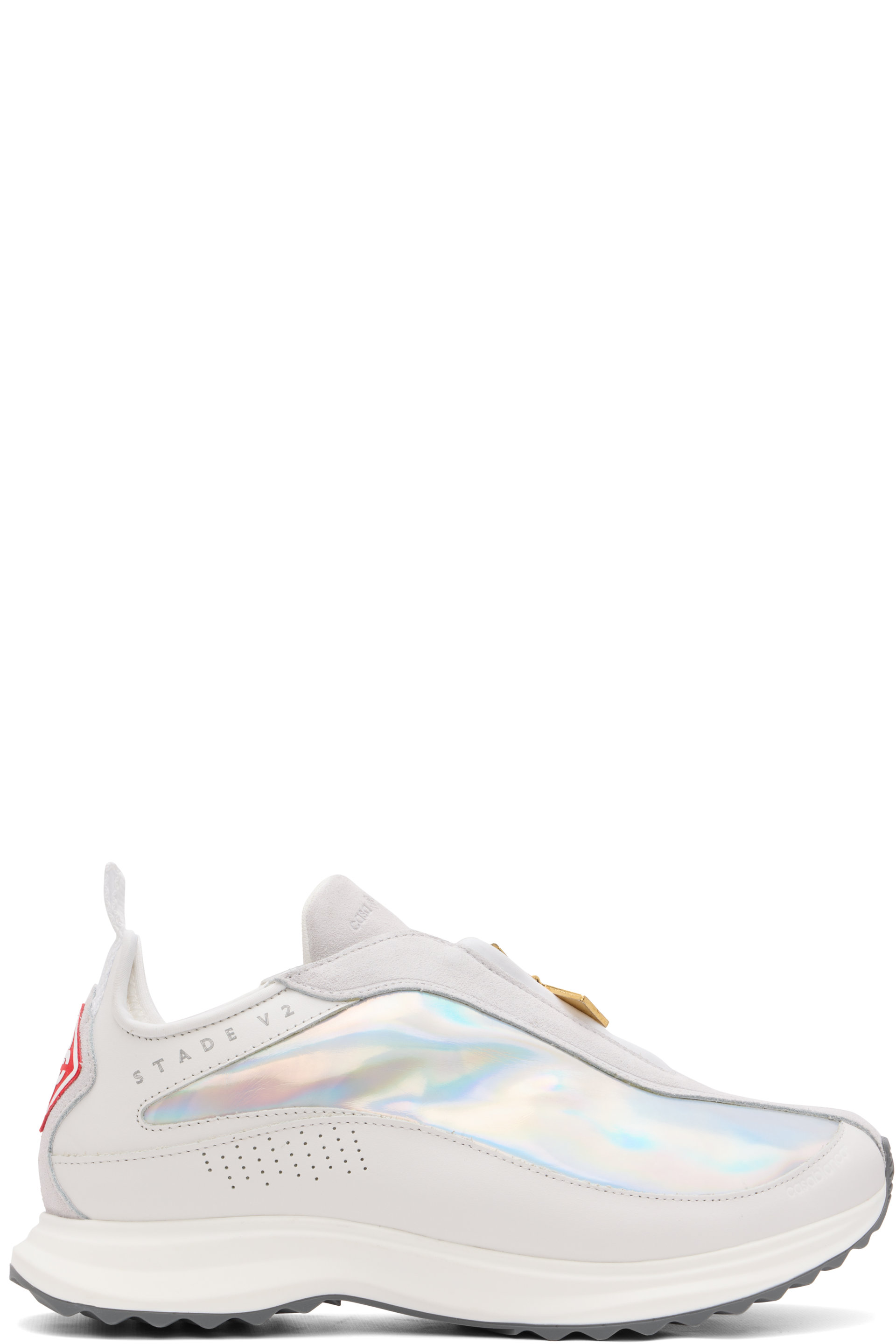 Casablanca - Off-White Stade Zip Sneakers