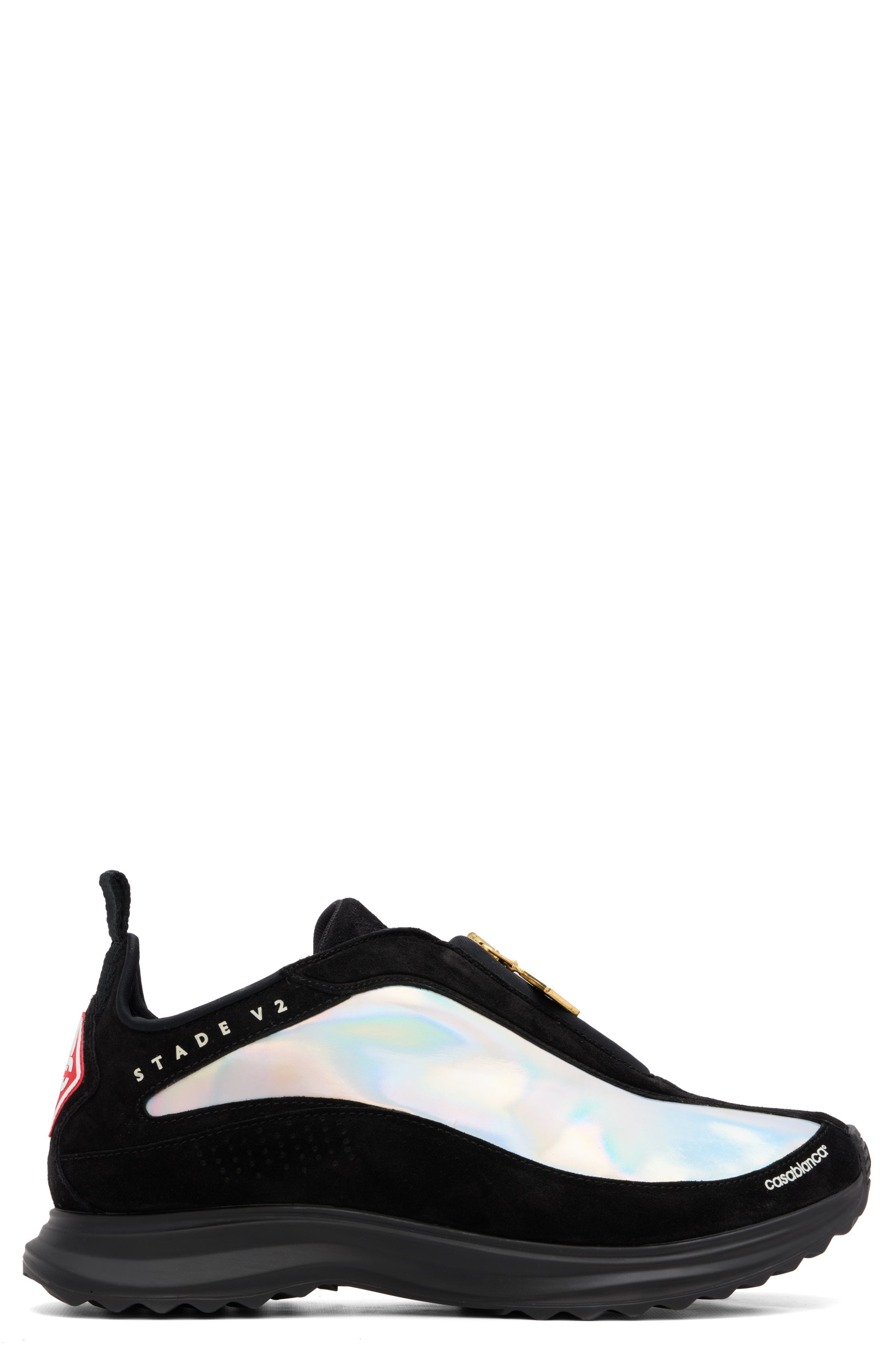 Casablanca - Black Stade V2 Zip Sneakers